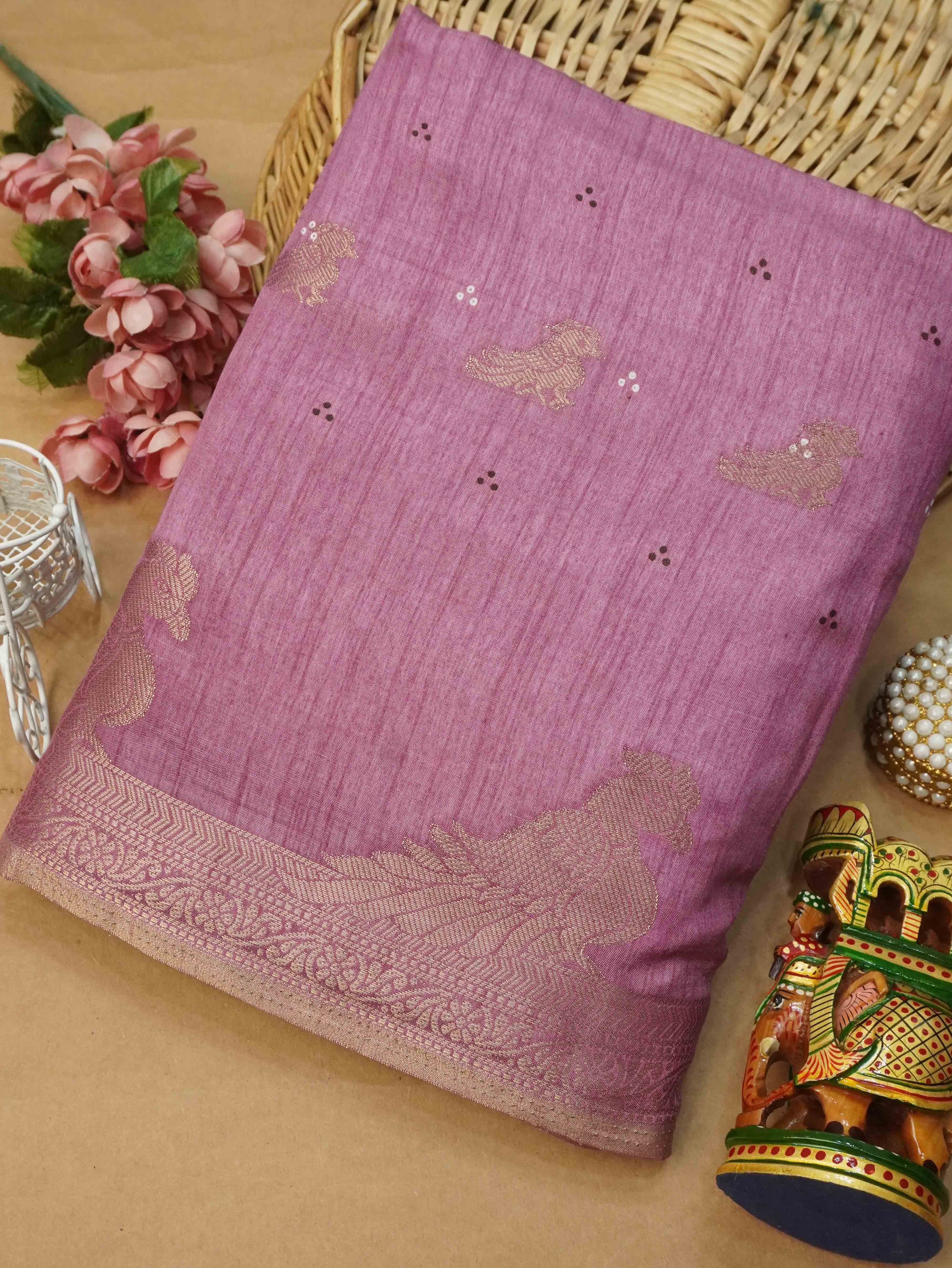 Marshmallow Saree | TTDS3178