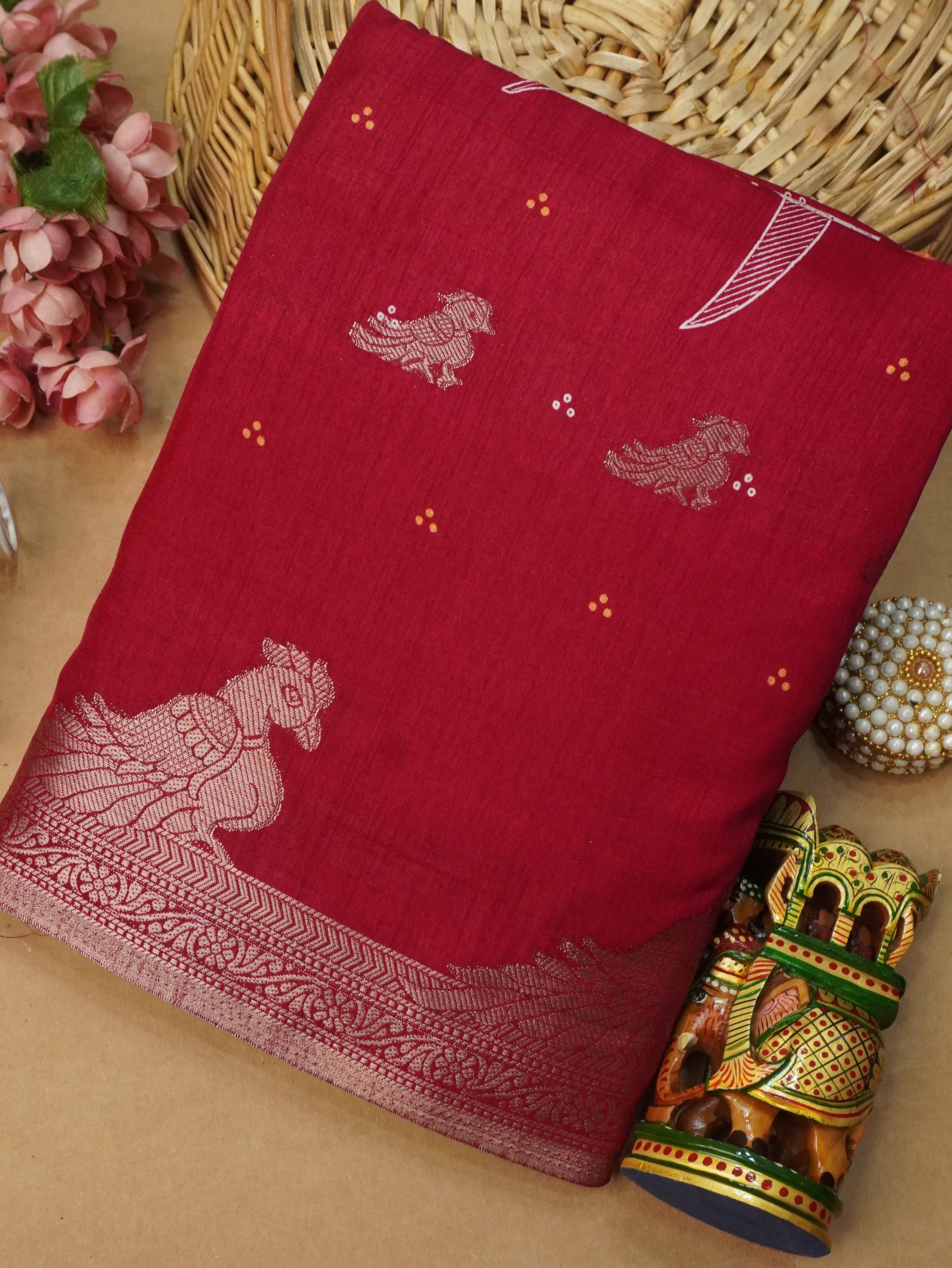 Marshmallow Saree | TTDS3178