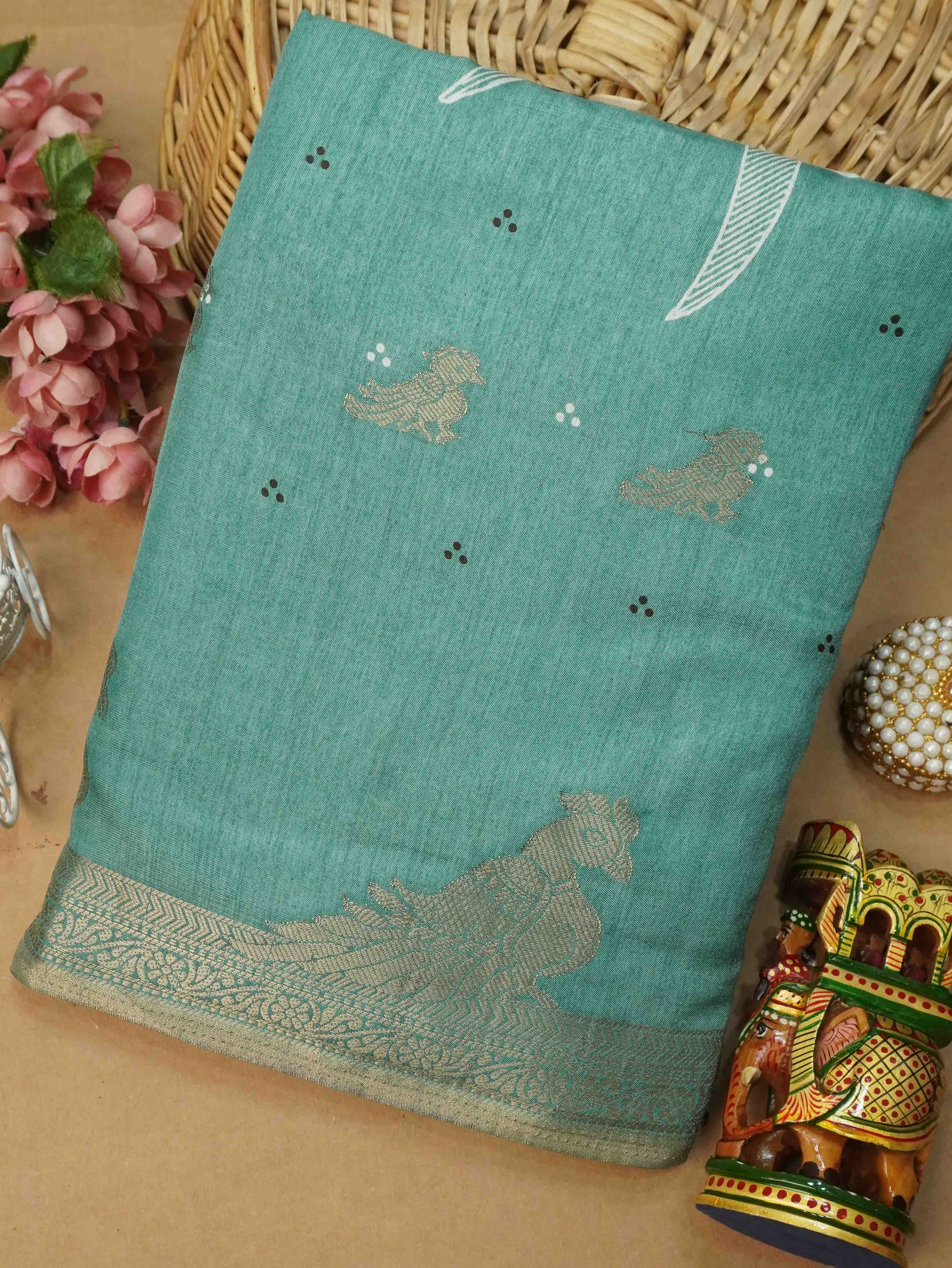 Marshmallow Saree | TTDS3178