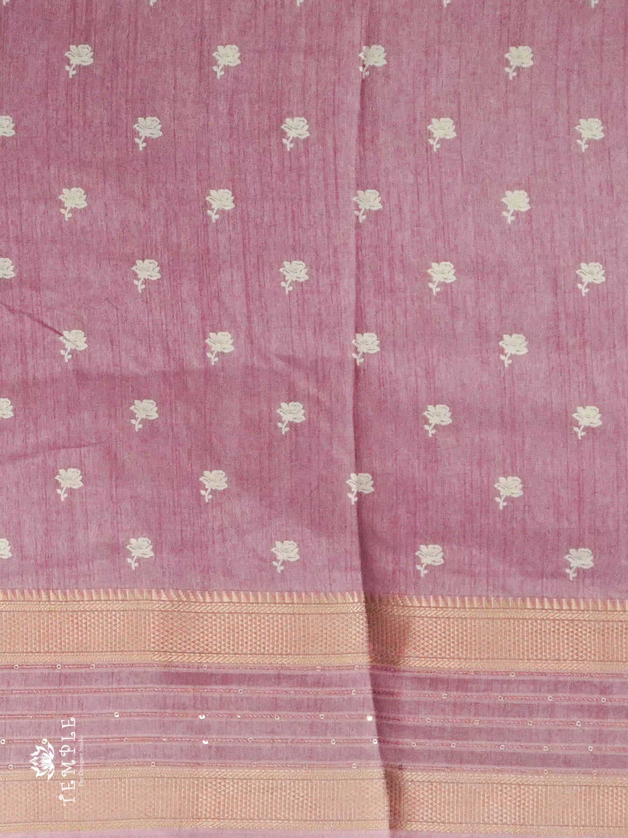 Sequence Dola Silk with Leaf Design Saree | TTDS1301 | Sparkling Deals