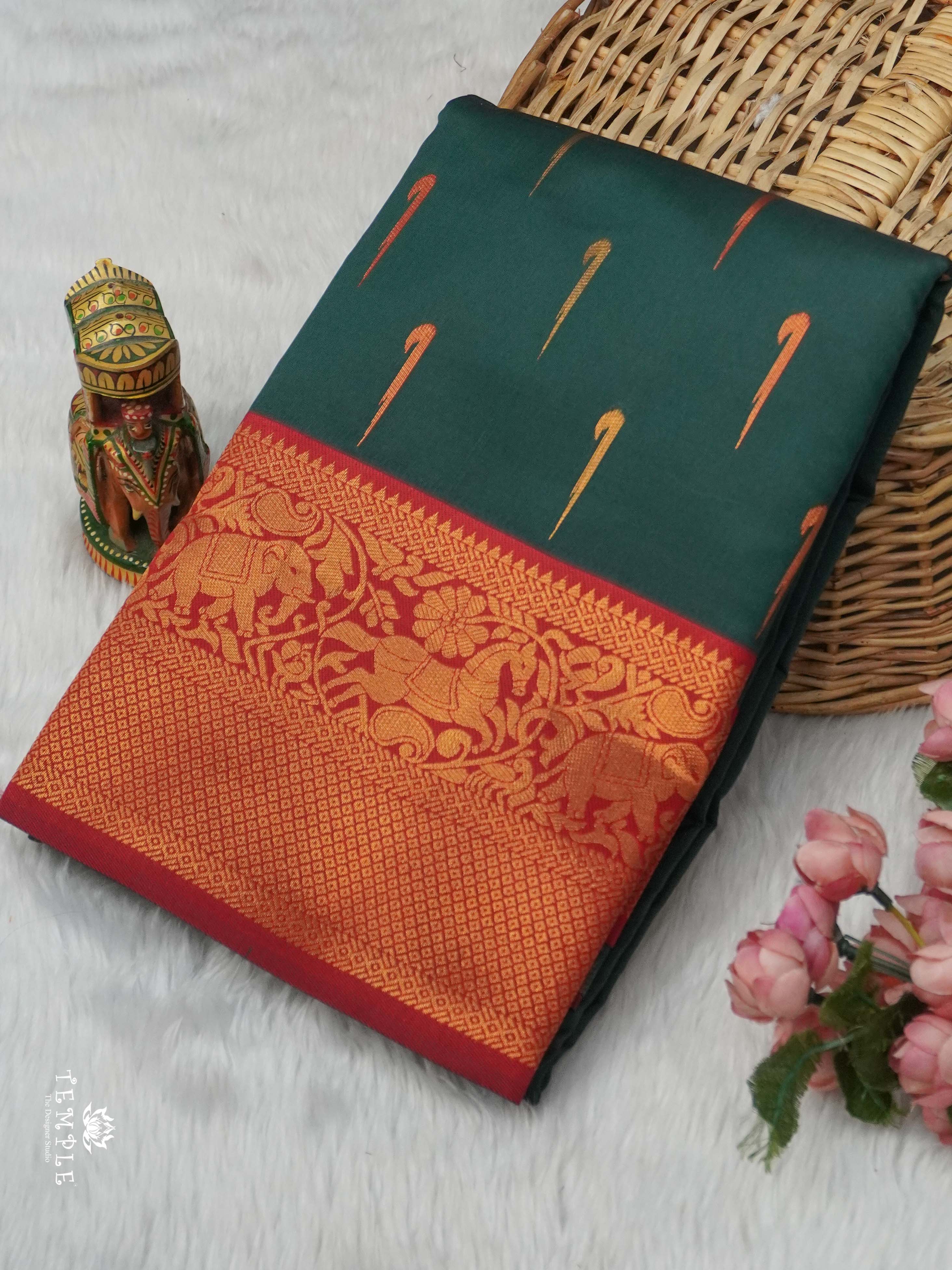 Semi Kanchi Silk Saree | TTDS2679