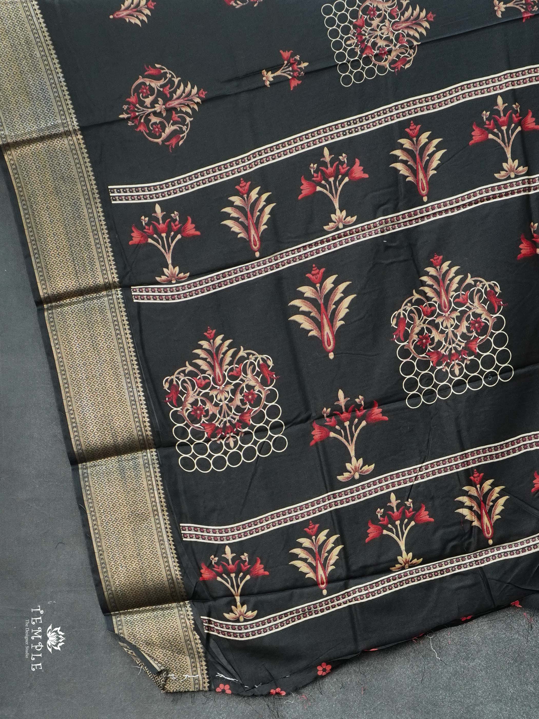 Printed Dola Saree | TTDS2748