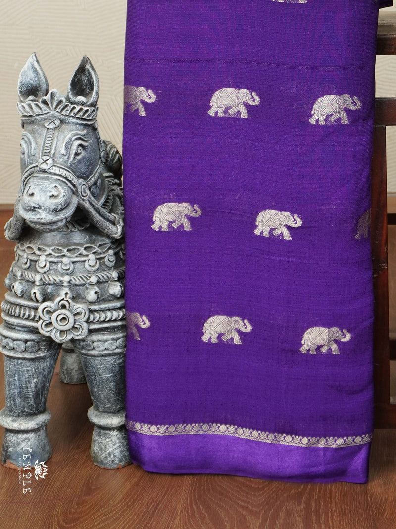 Linen Viscose Saree | TTDS2879