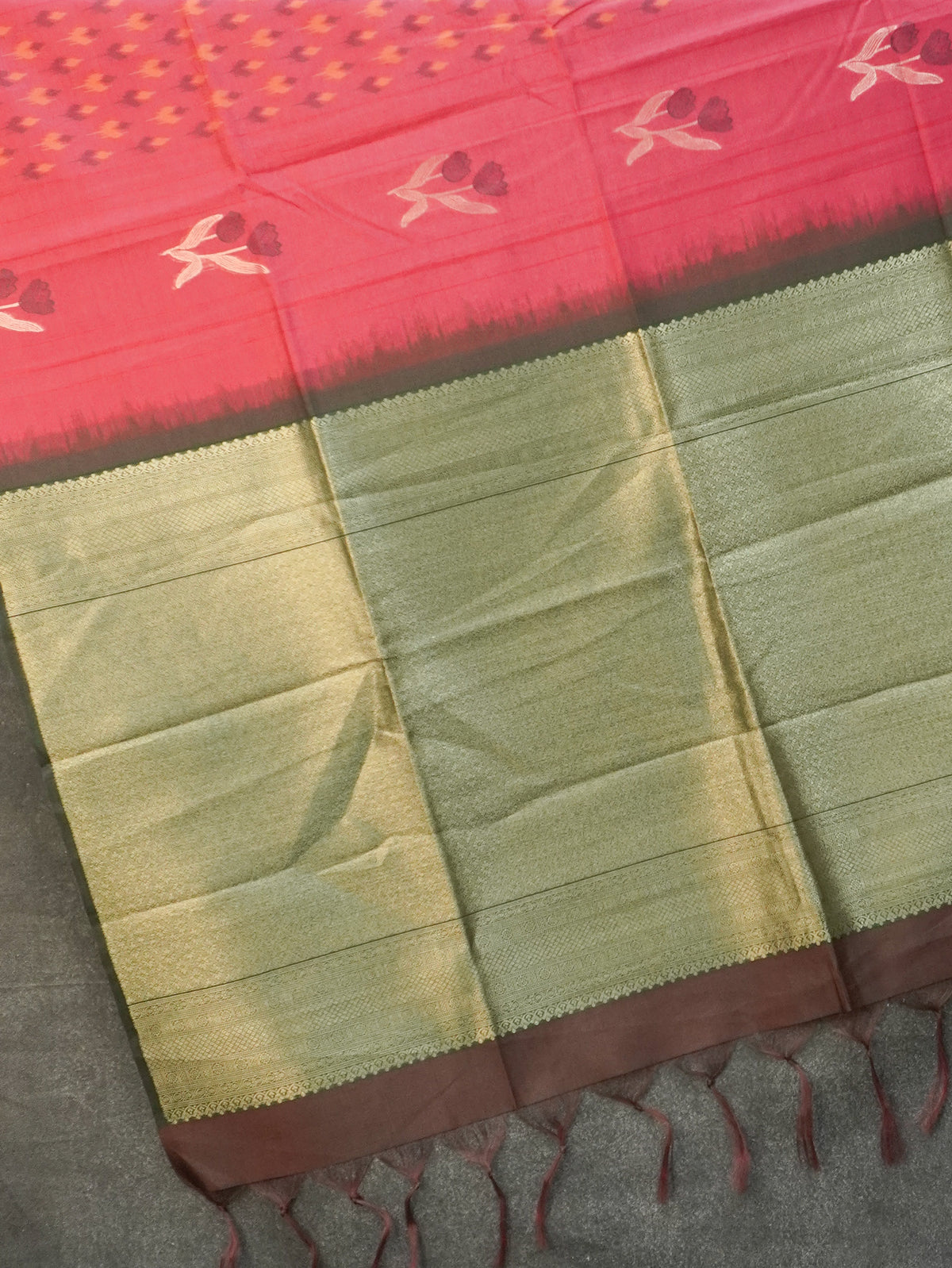 Chappa Silk Saree | TTDS3601