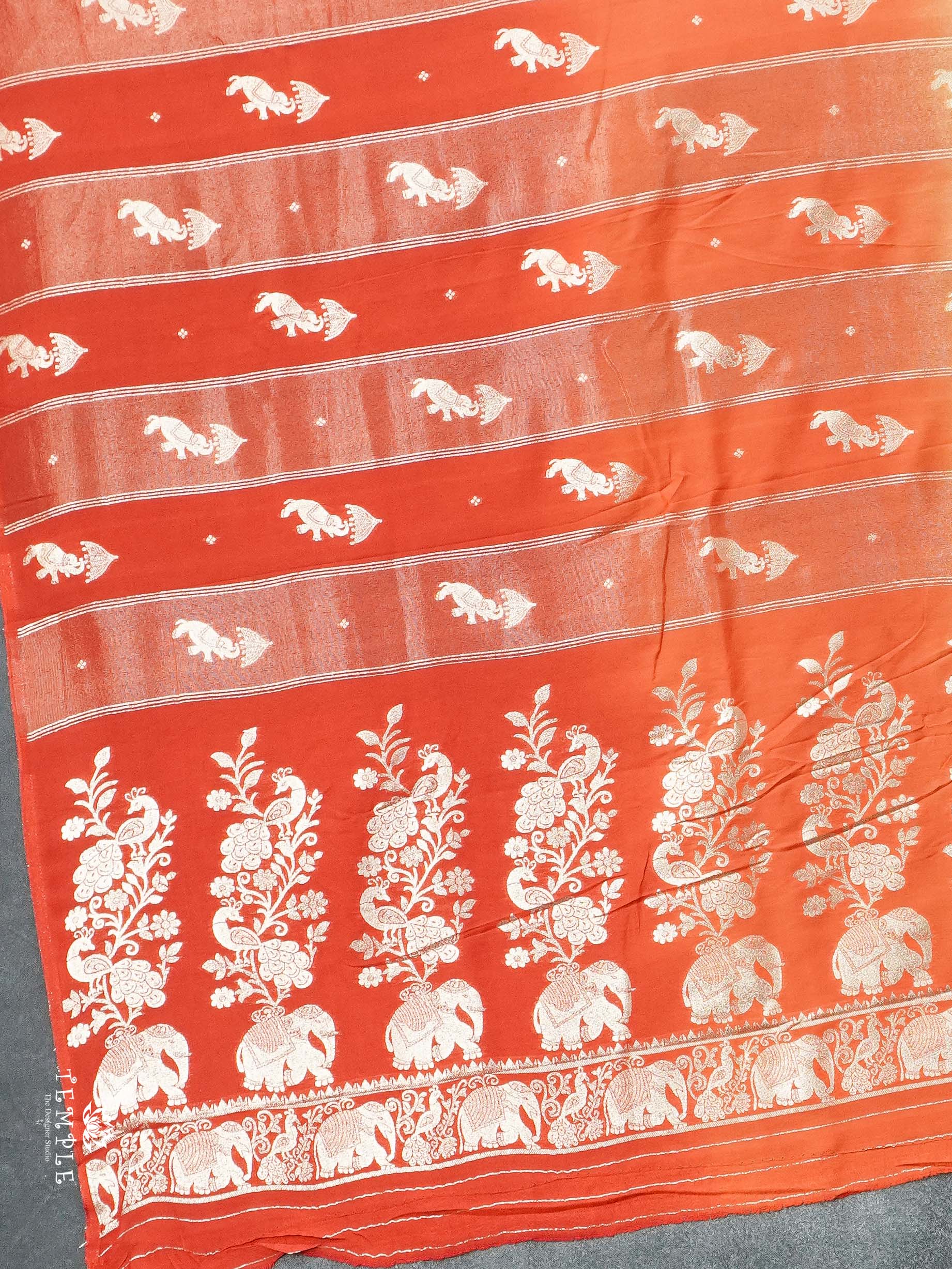 Viscose Georgette Saree | TTDS2674