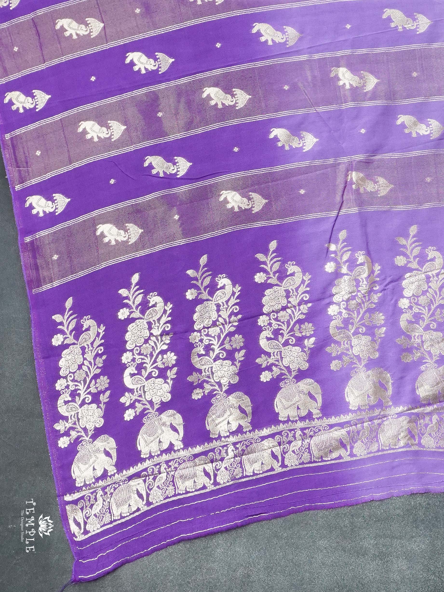 Viscose Georgette Saree | TTDS2674