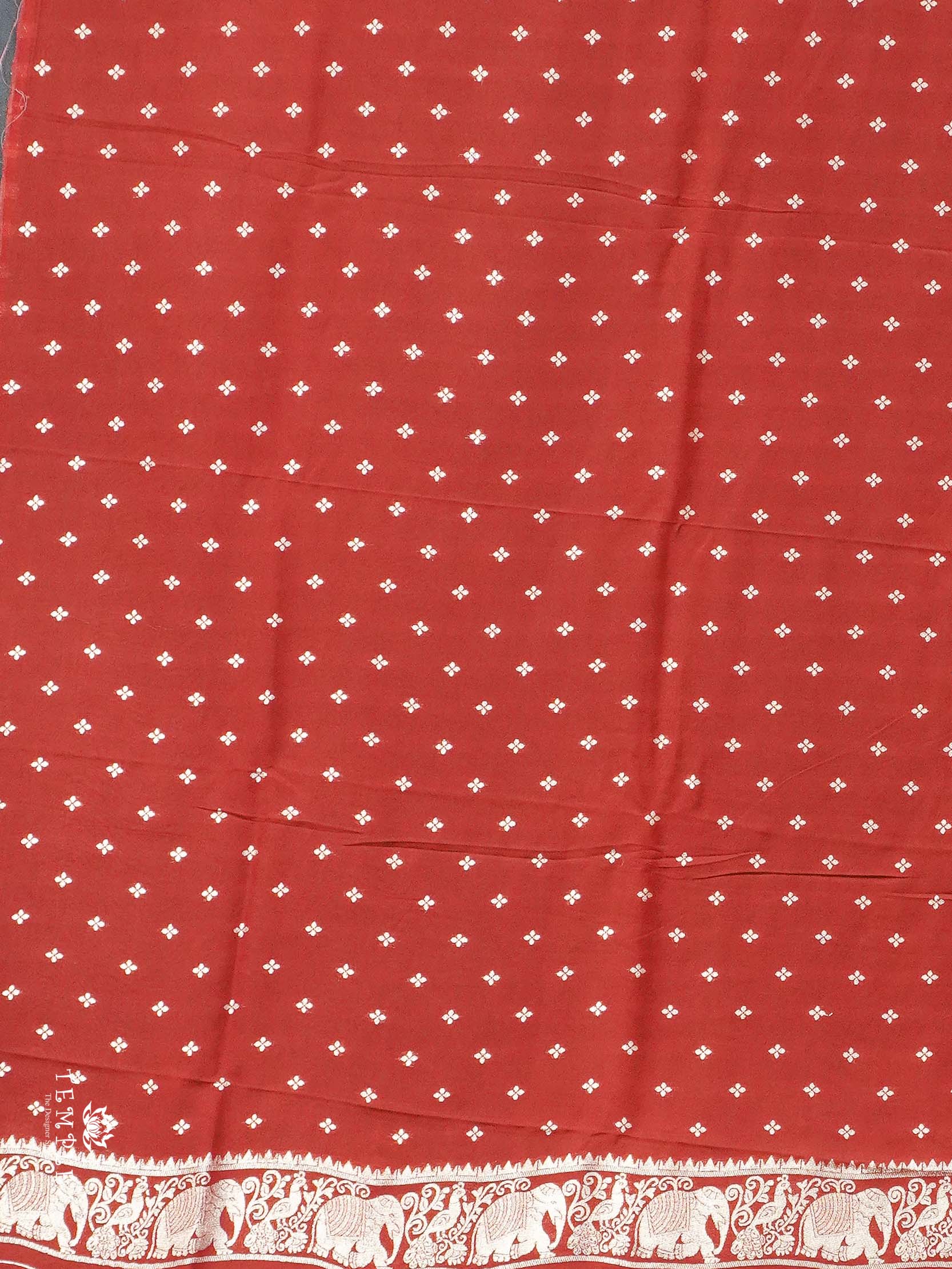 Viscose Georgette Saree | TTDS2674