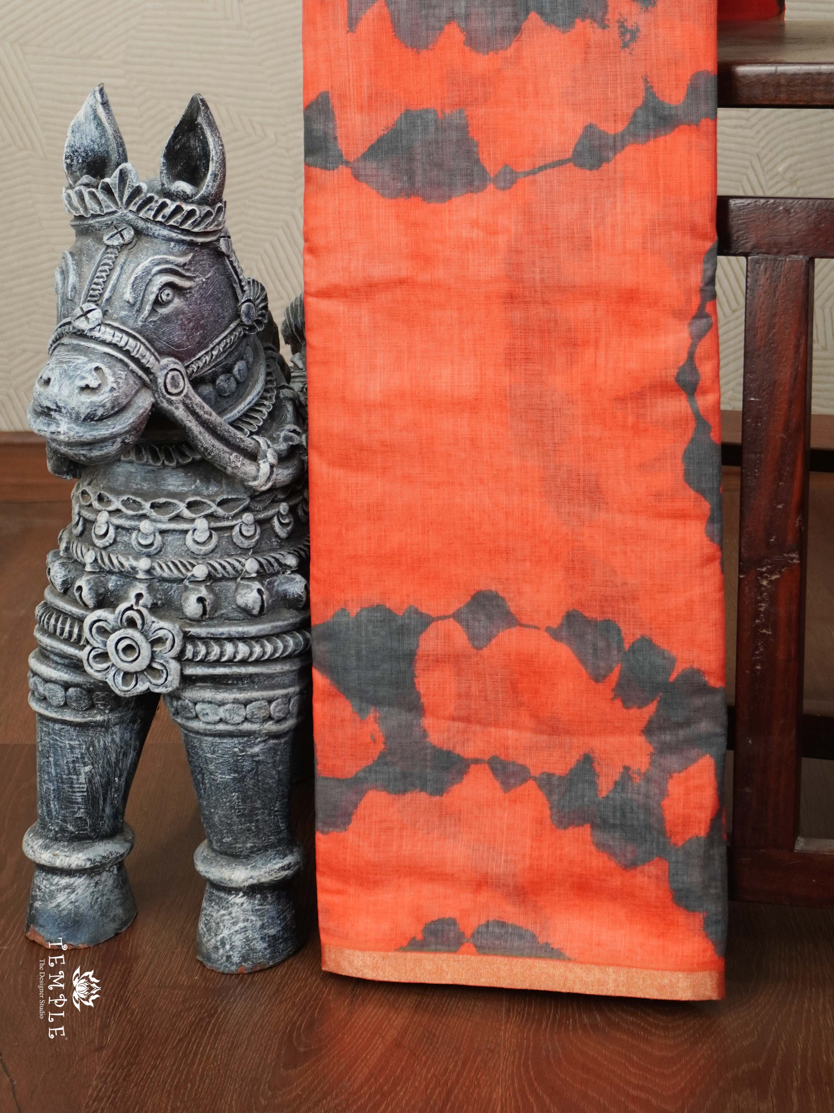 Chanderi Cotton Saree | TTDS2753