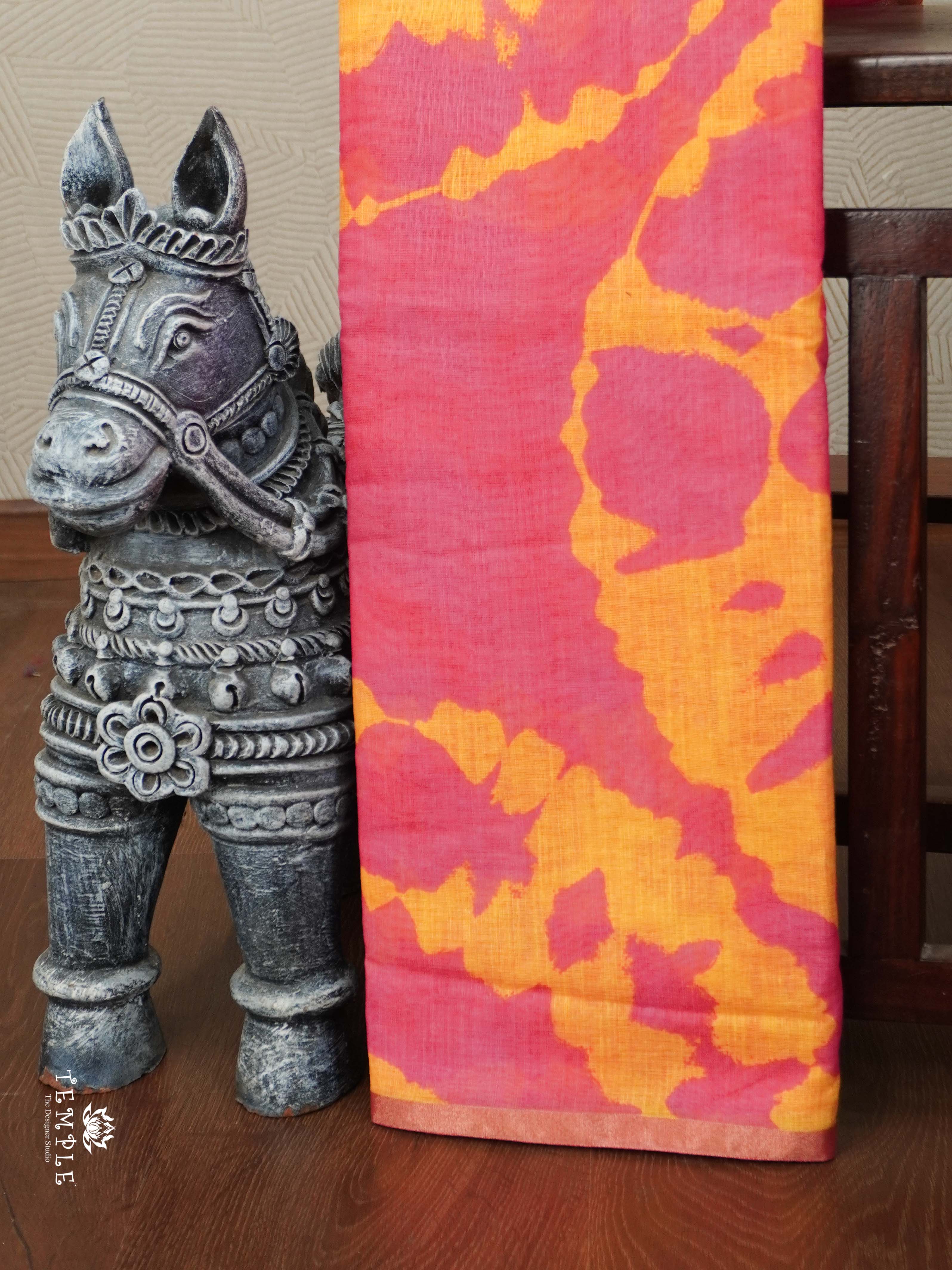 Chanderi Cotton Saree | TTDS2753