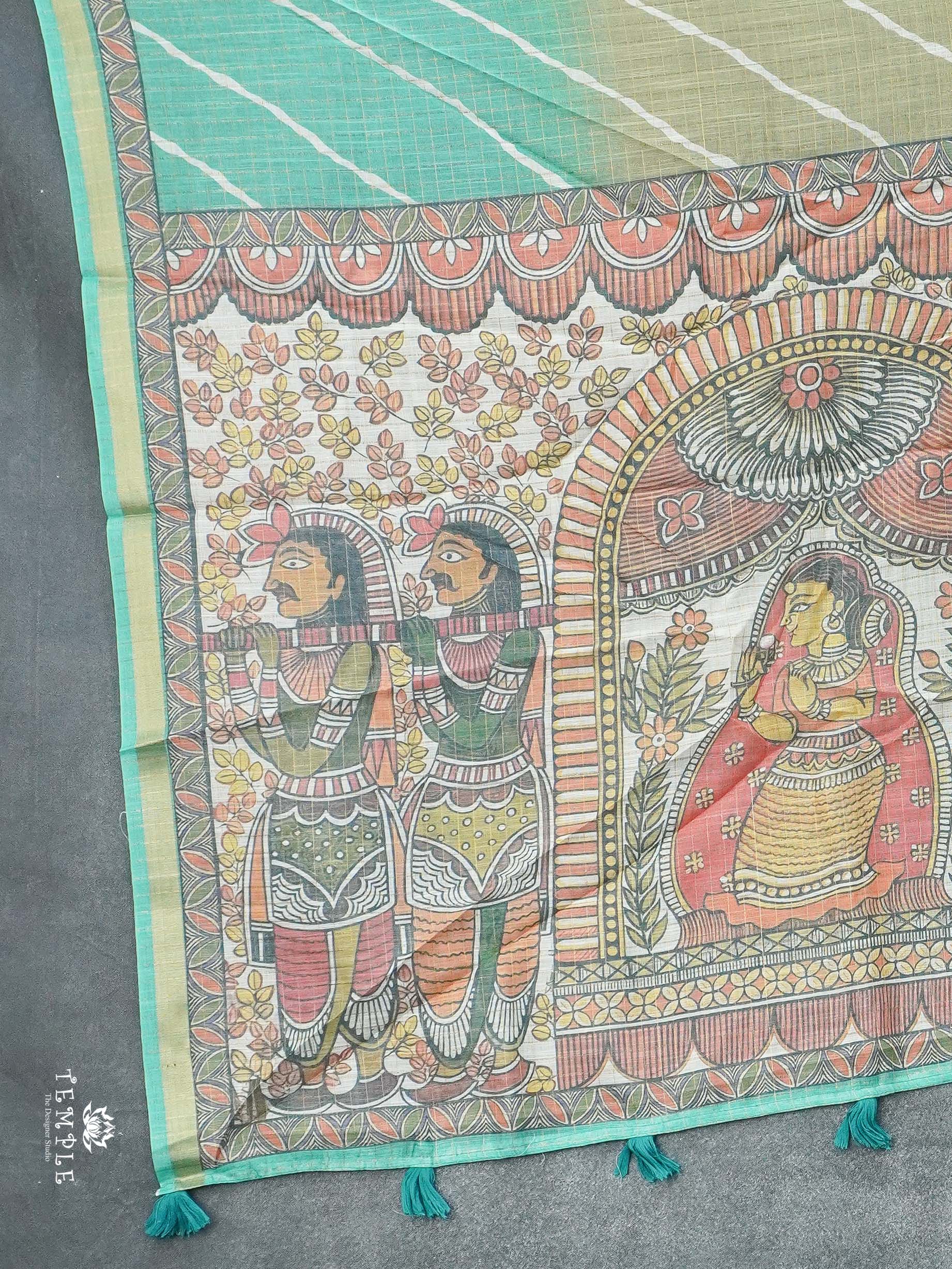 Chanderi Cotton Saree With Triple Shades | TTDS2507