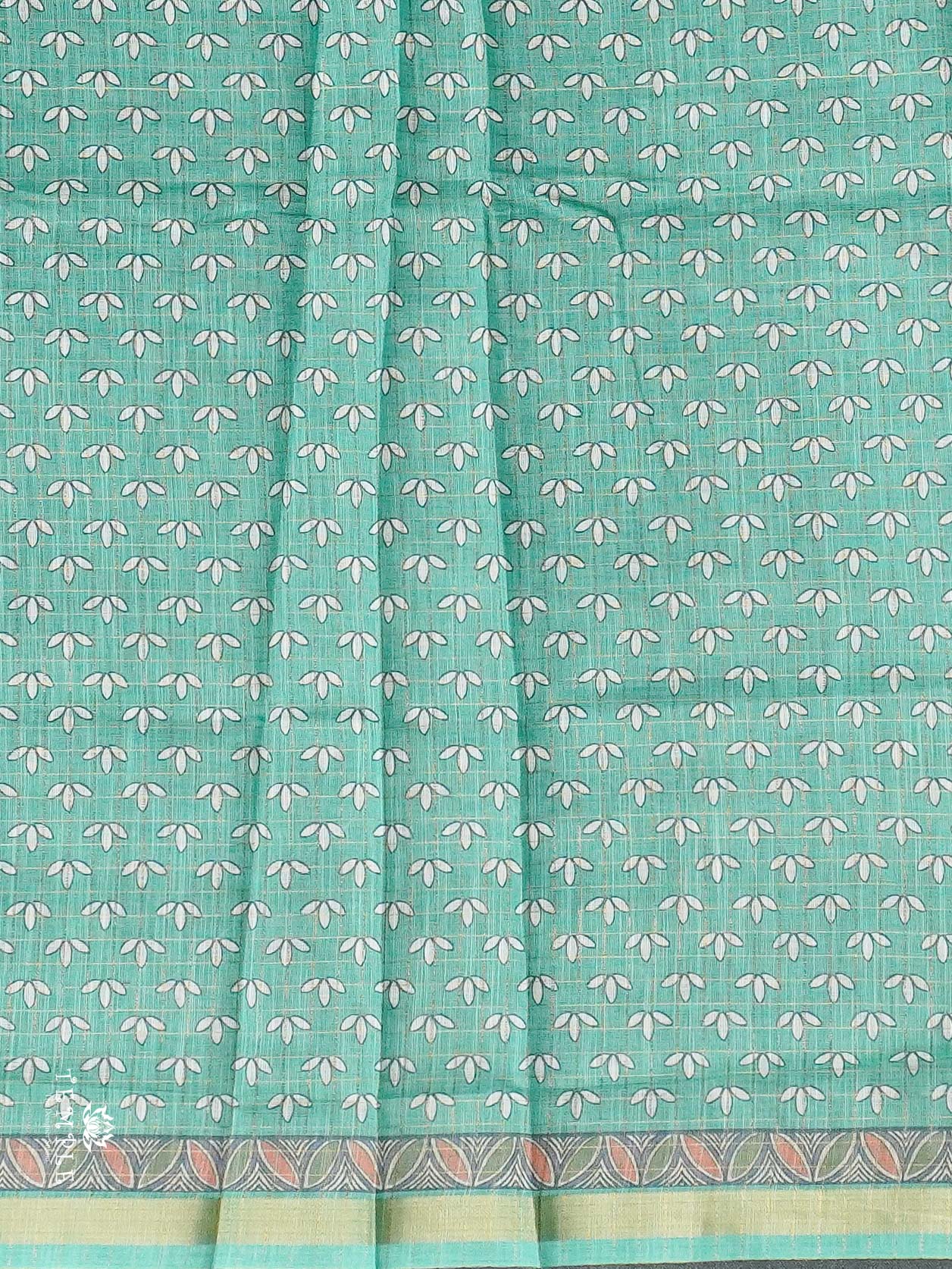 Chanderi Cotton Saree With Triple Shades | TTDS2507