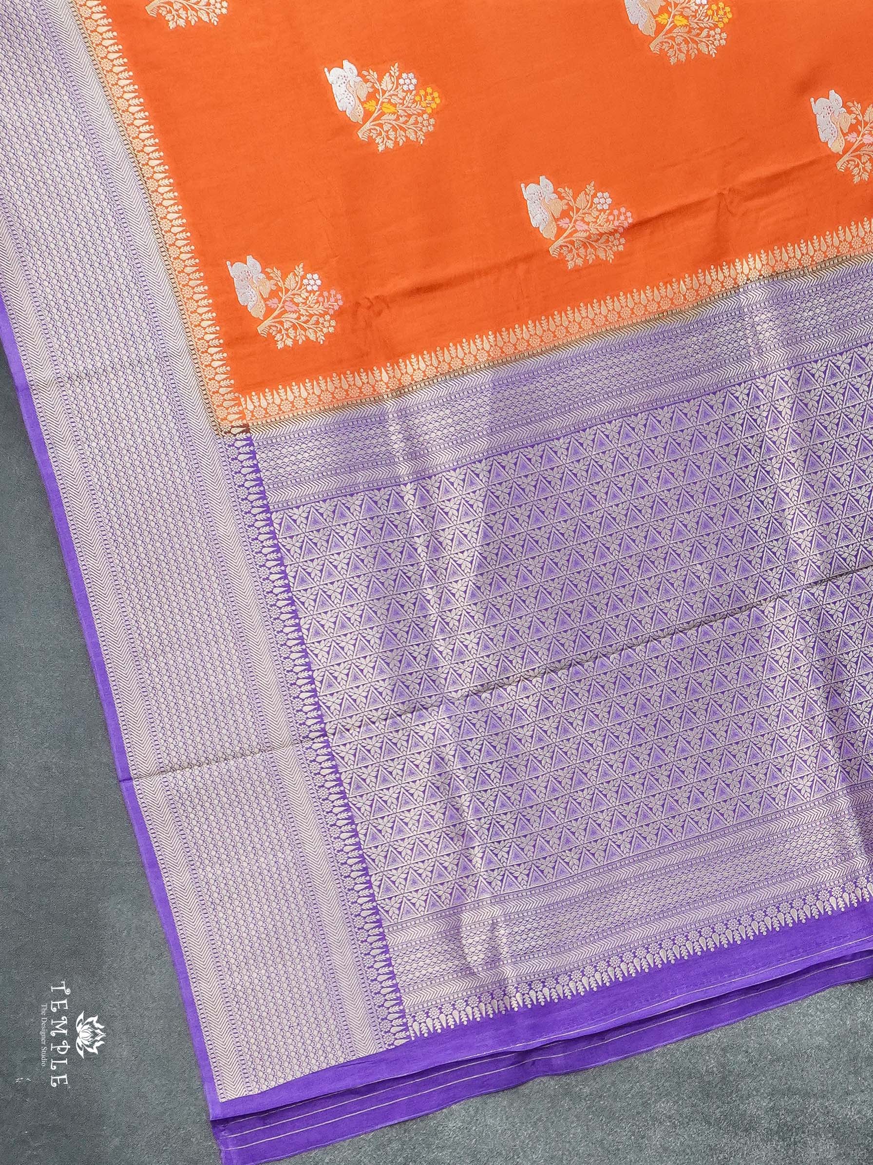 Satin Silk Saree | TTDS2681