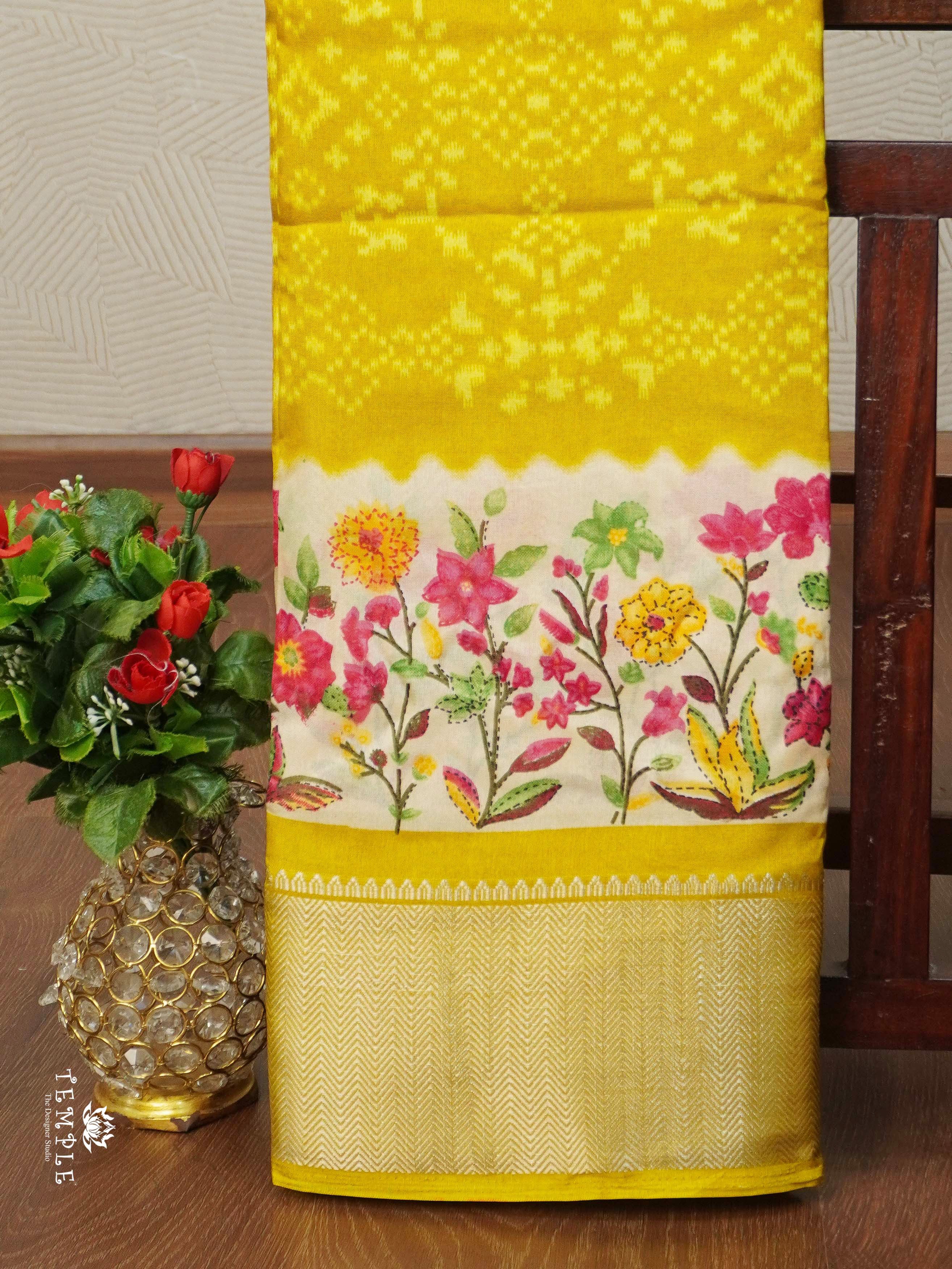 Crepe Silk Saree | TTDS2248