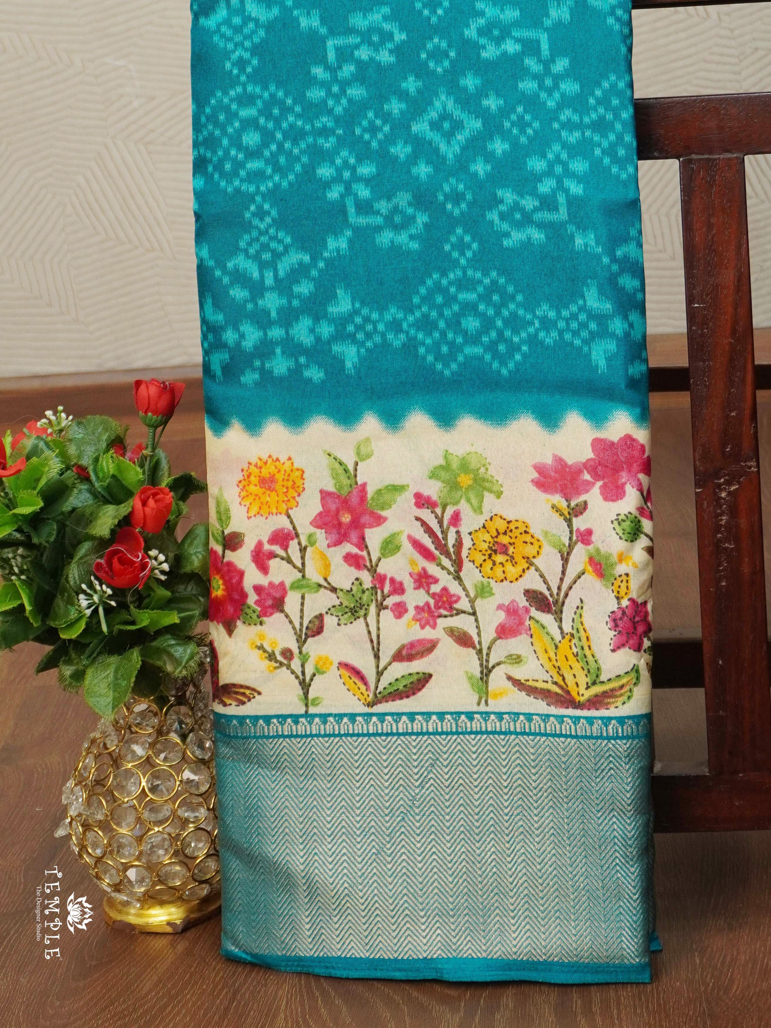Crepe Silk Saree | TTDS2248
