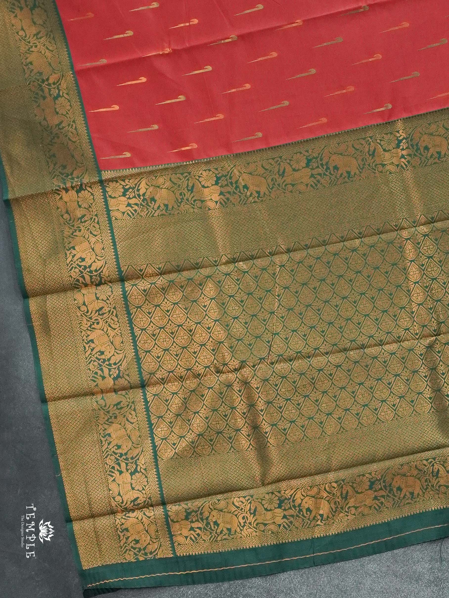 Semi Kanchi Silk Saree | TTDS2679