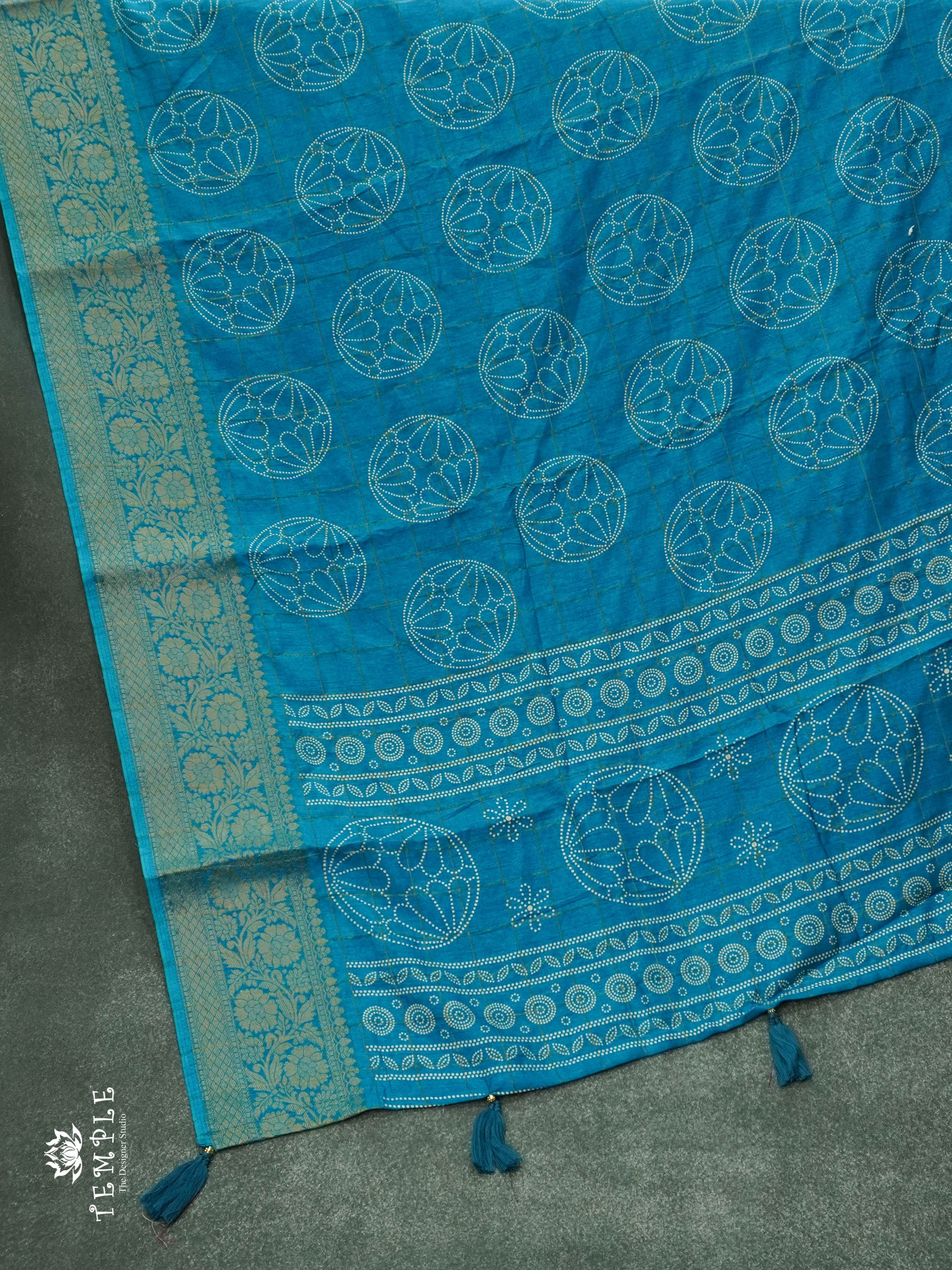 Art Silk saree(Sky Blue) | TTDS1292 | Sparkling Deals