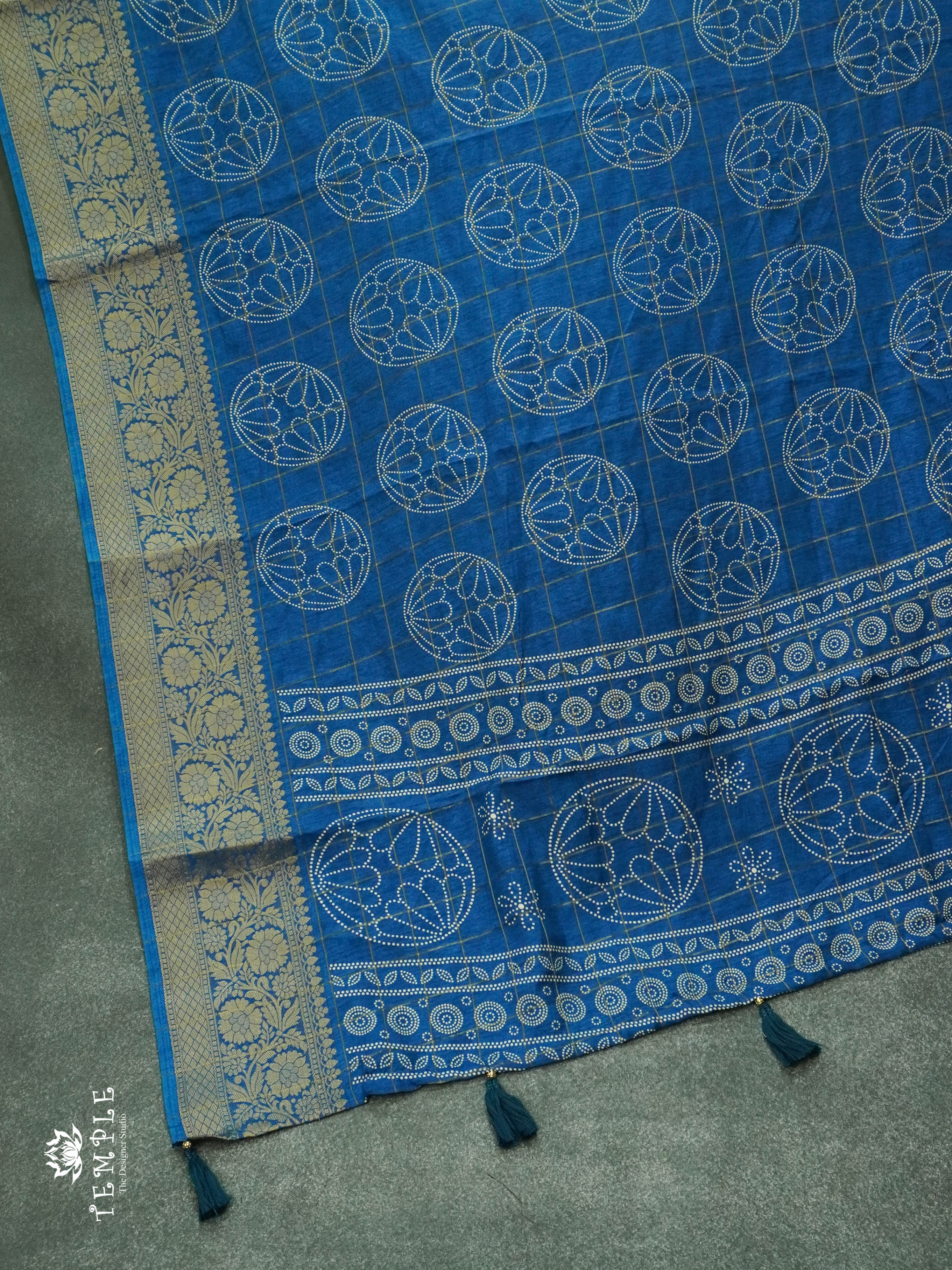 Art Silk saree(Teal Blue) | TTDS1292 | Sparkling Deals