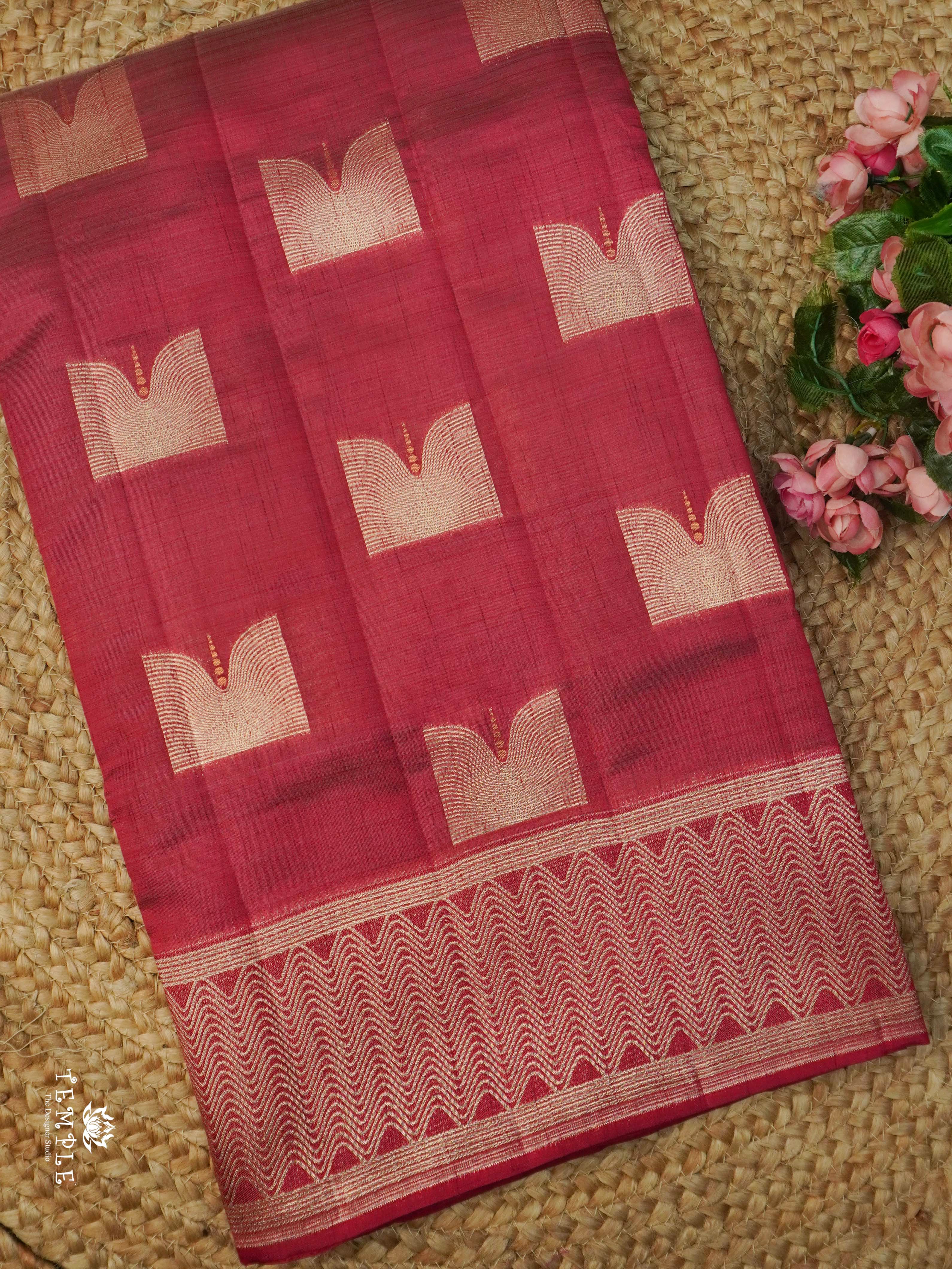 Dupion Silk Saree | TTDS2180