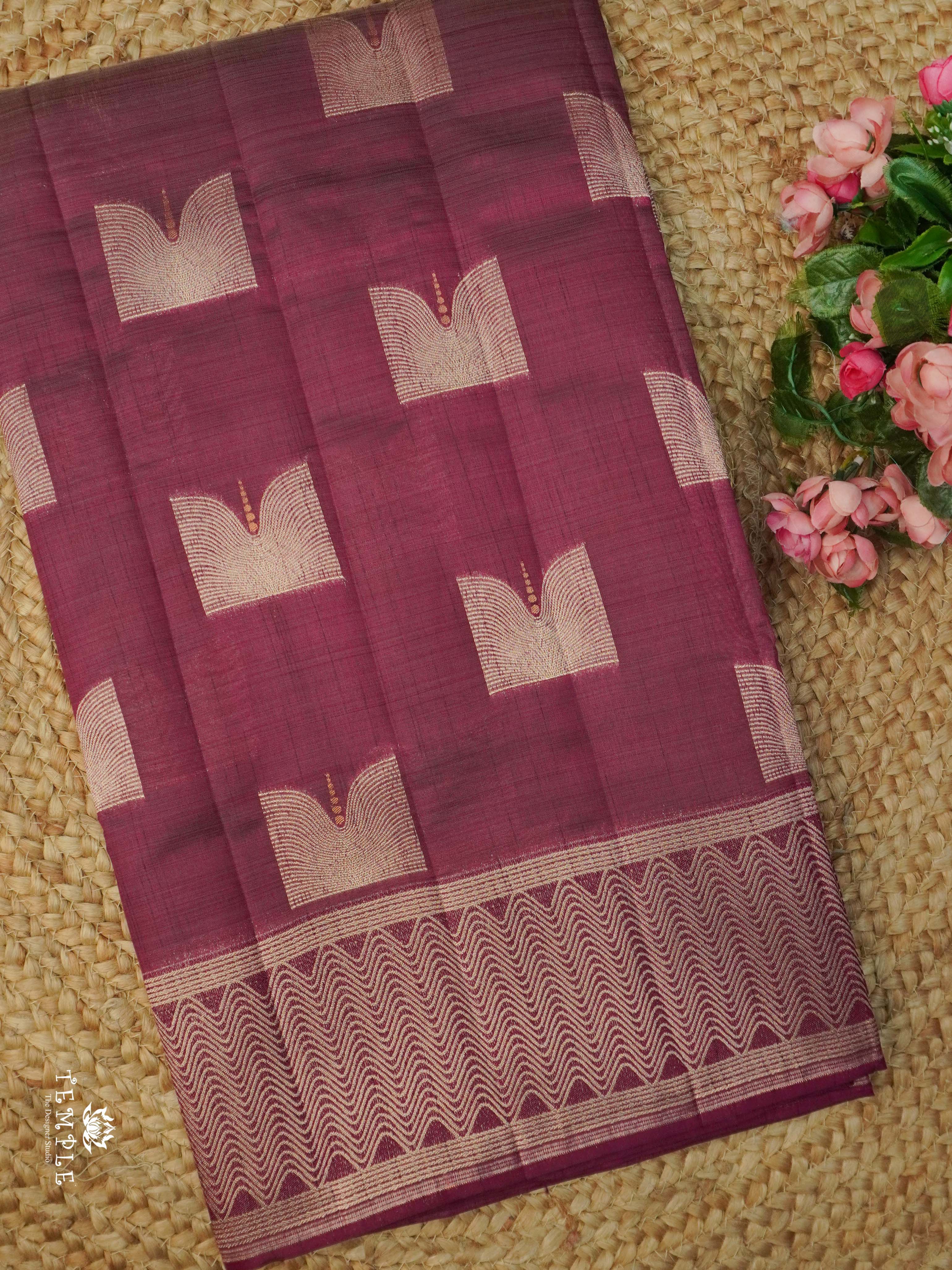 Dupion Silk Saree | TTDS2180