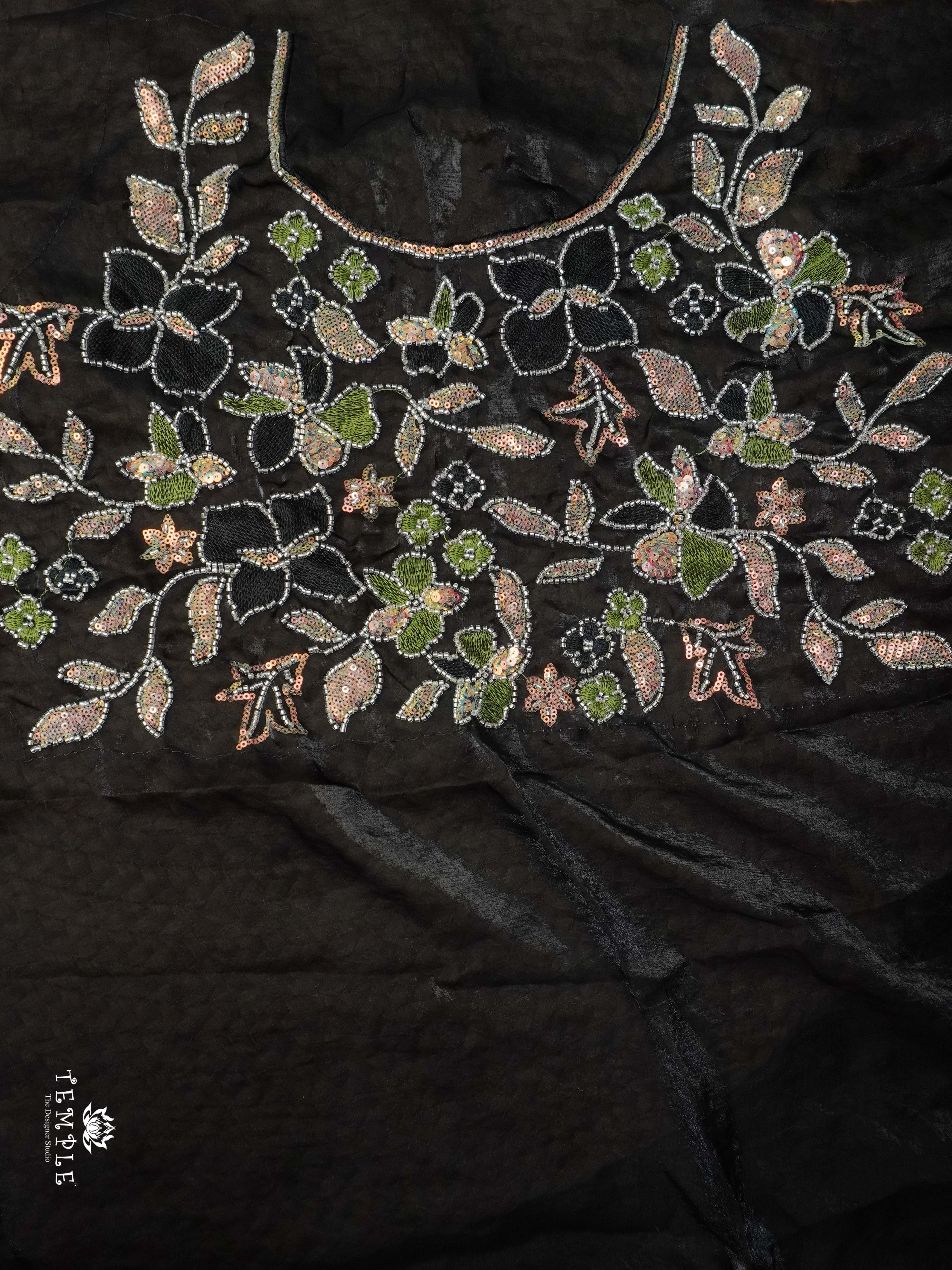 Designer Saree With Embroidery Blouse | TTDS2236