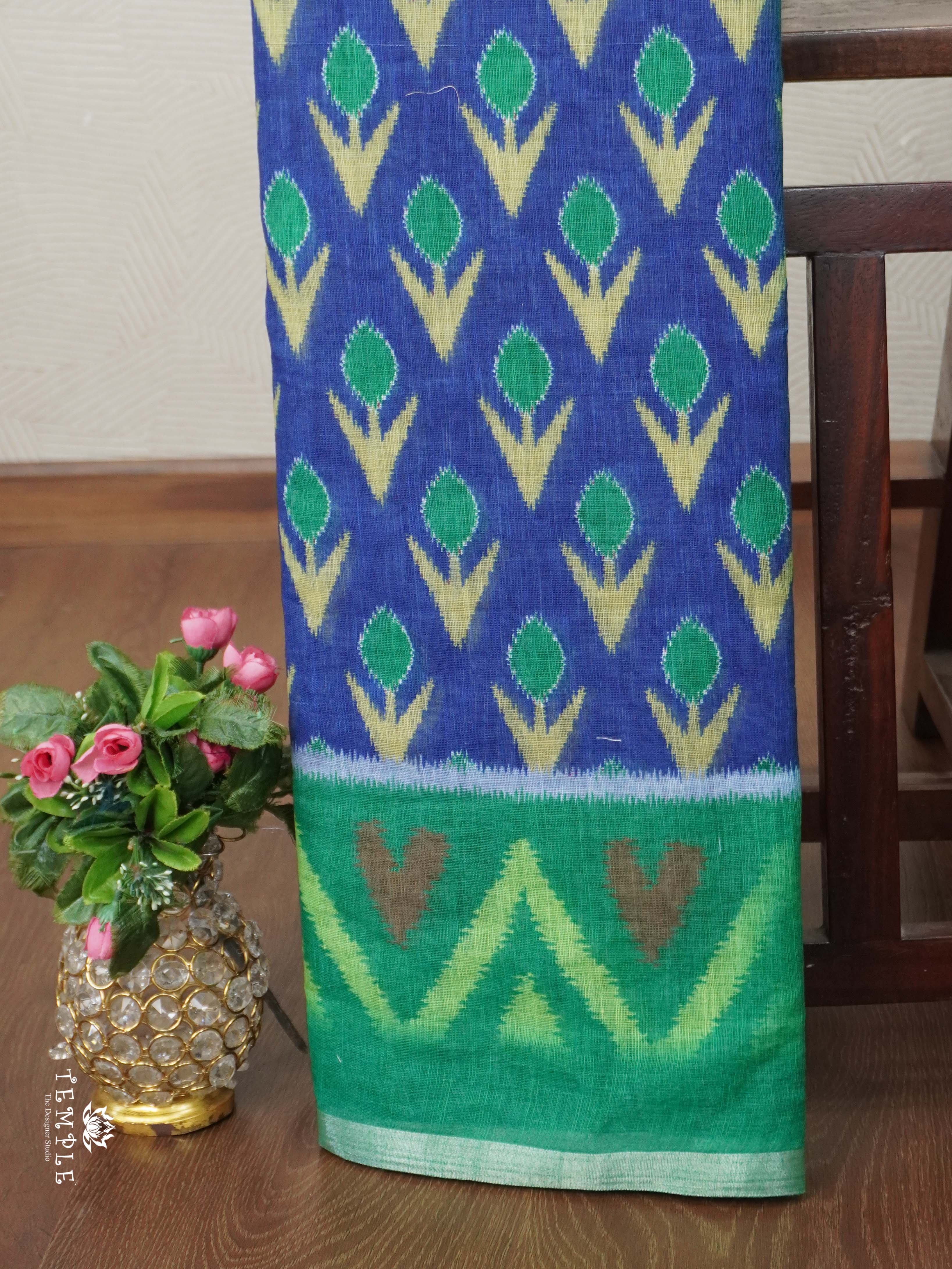 Linen Cotton Saree | TTDS2680