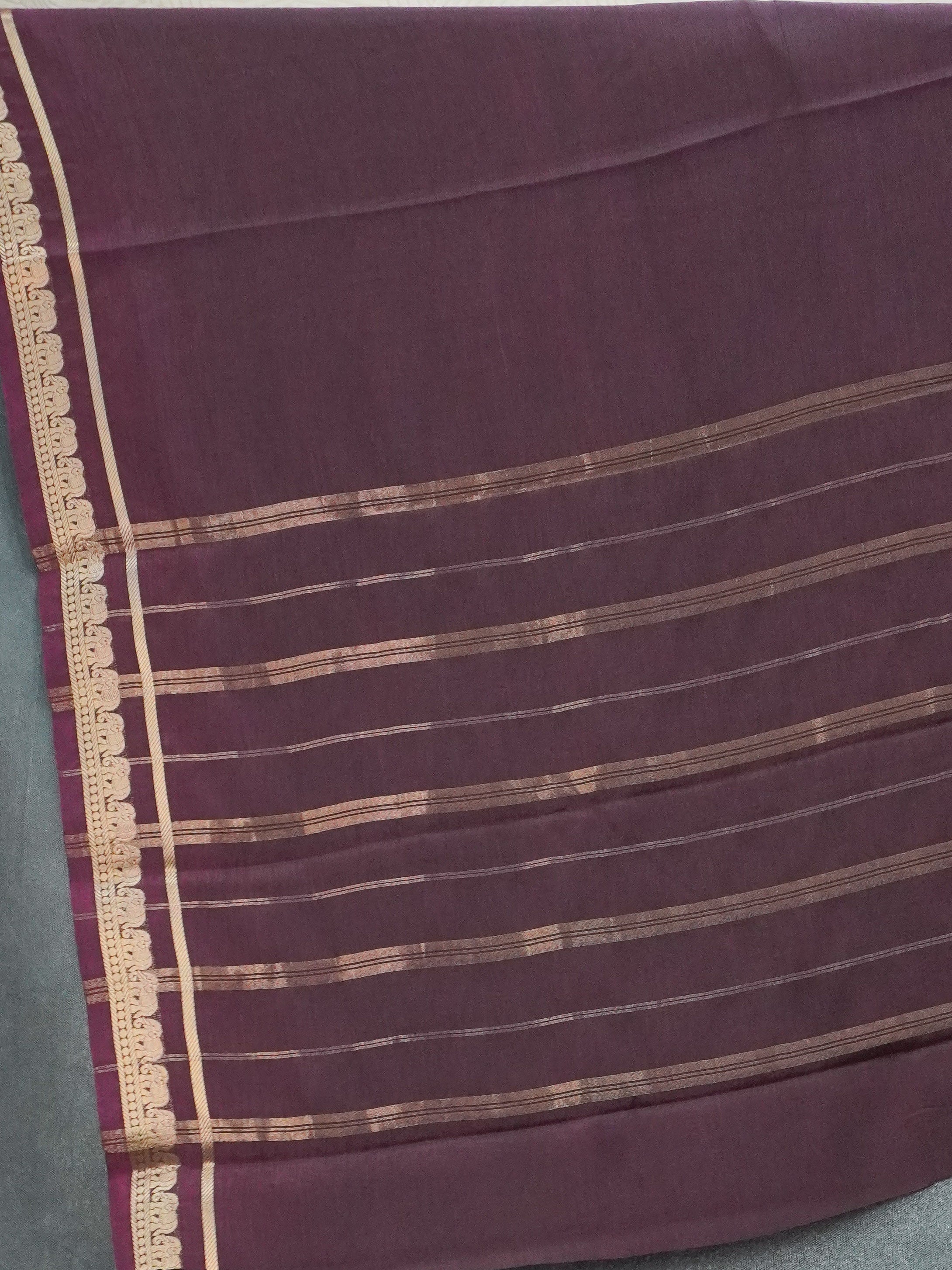 Semi Mysore Silk Saree | TTDS3177