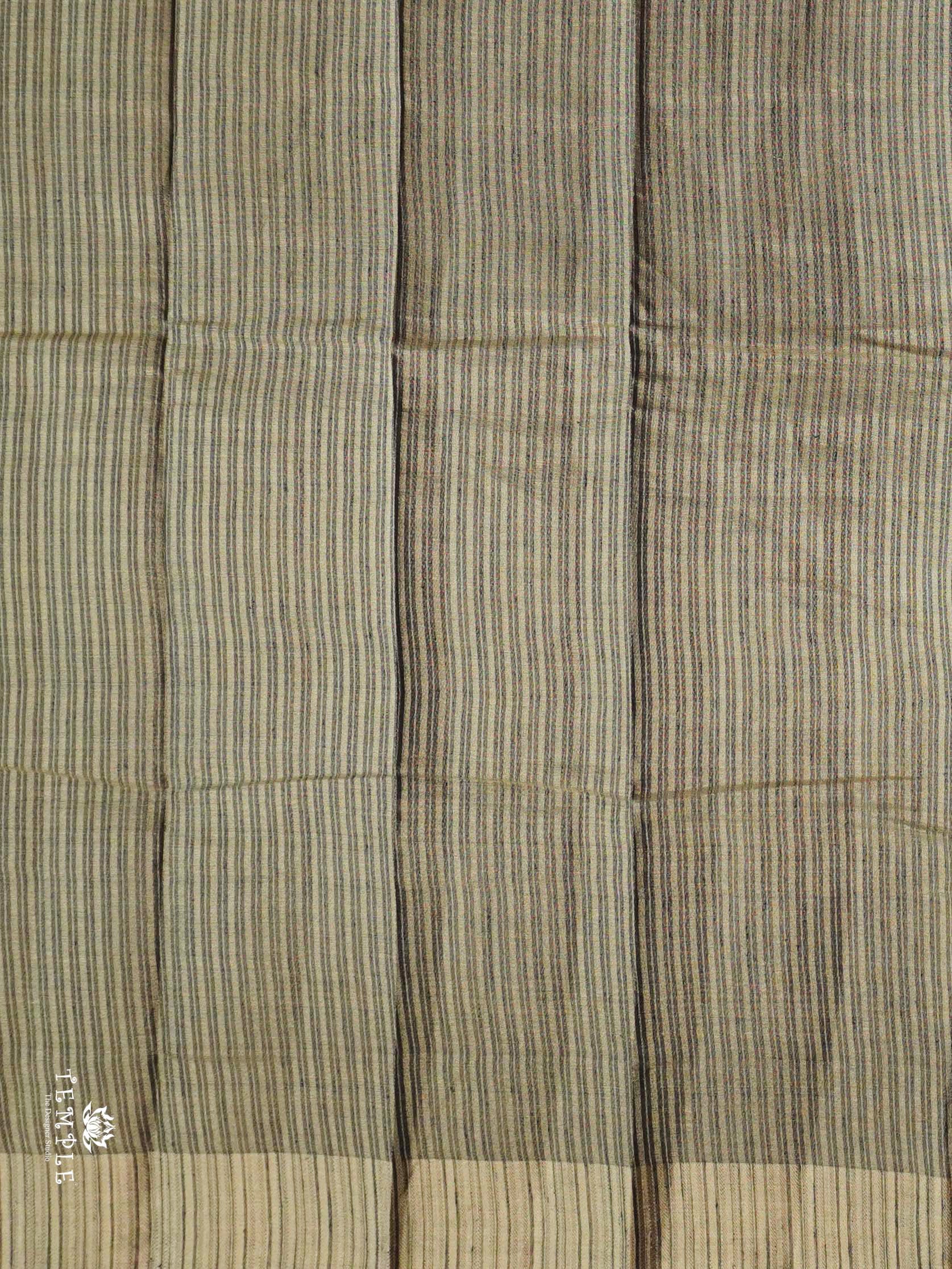 Warlin Printed Linen Tissue Saree | TTDS2176