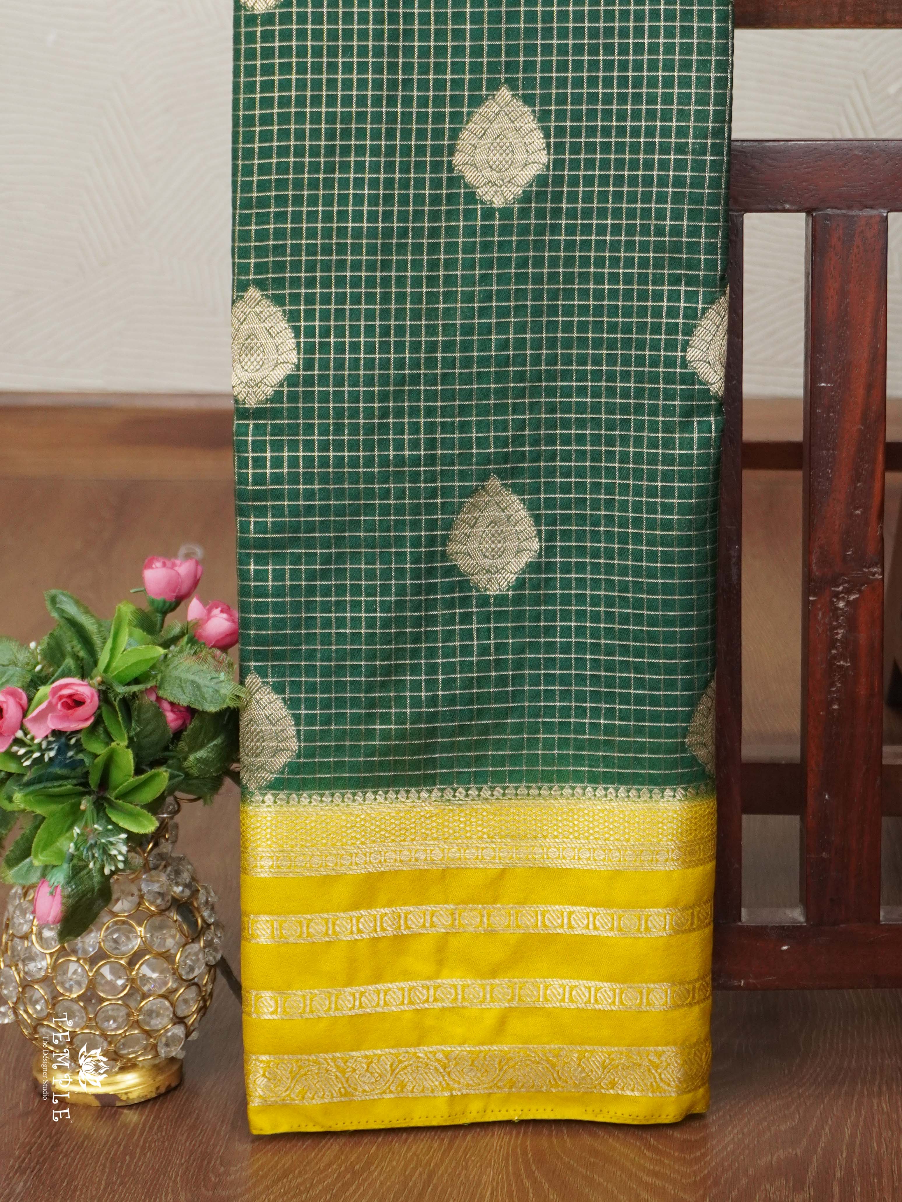 Semi Mysore Silk Saree | TTDS2676
