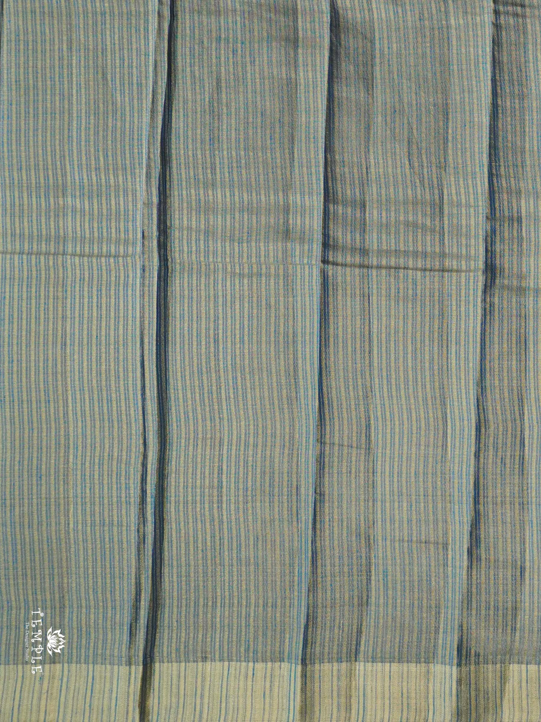 Warlin Printed Linen Tissue Saree | TTDS2176