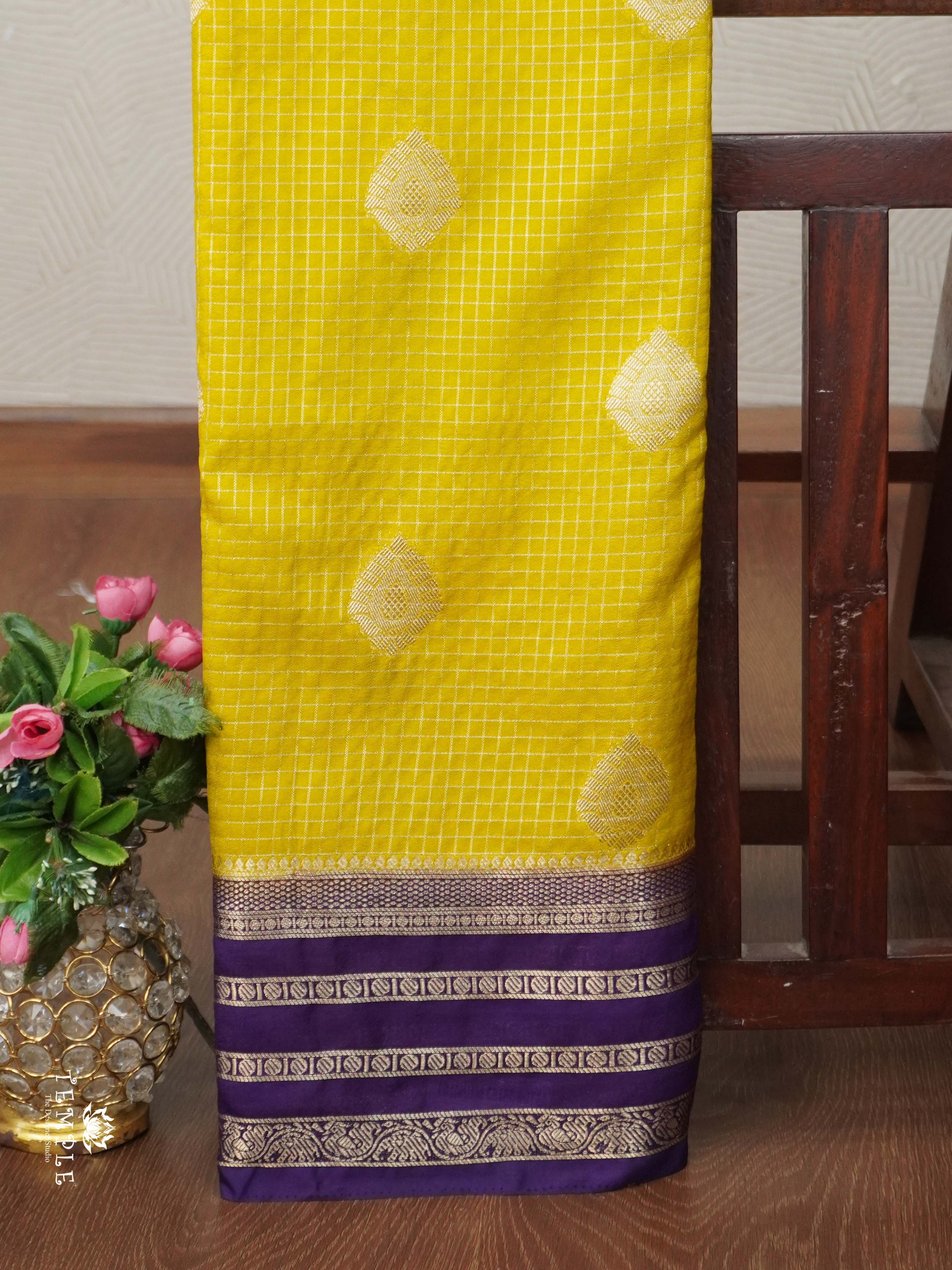 Semi Mysore Silk Saree | TTDS2676