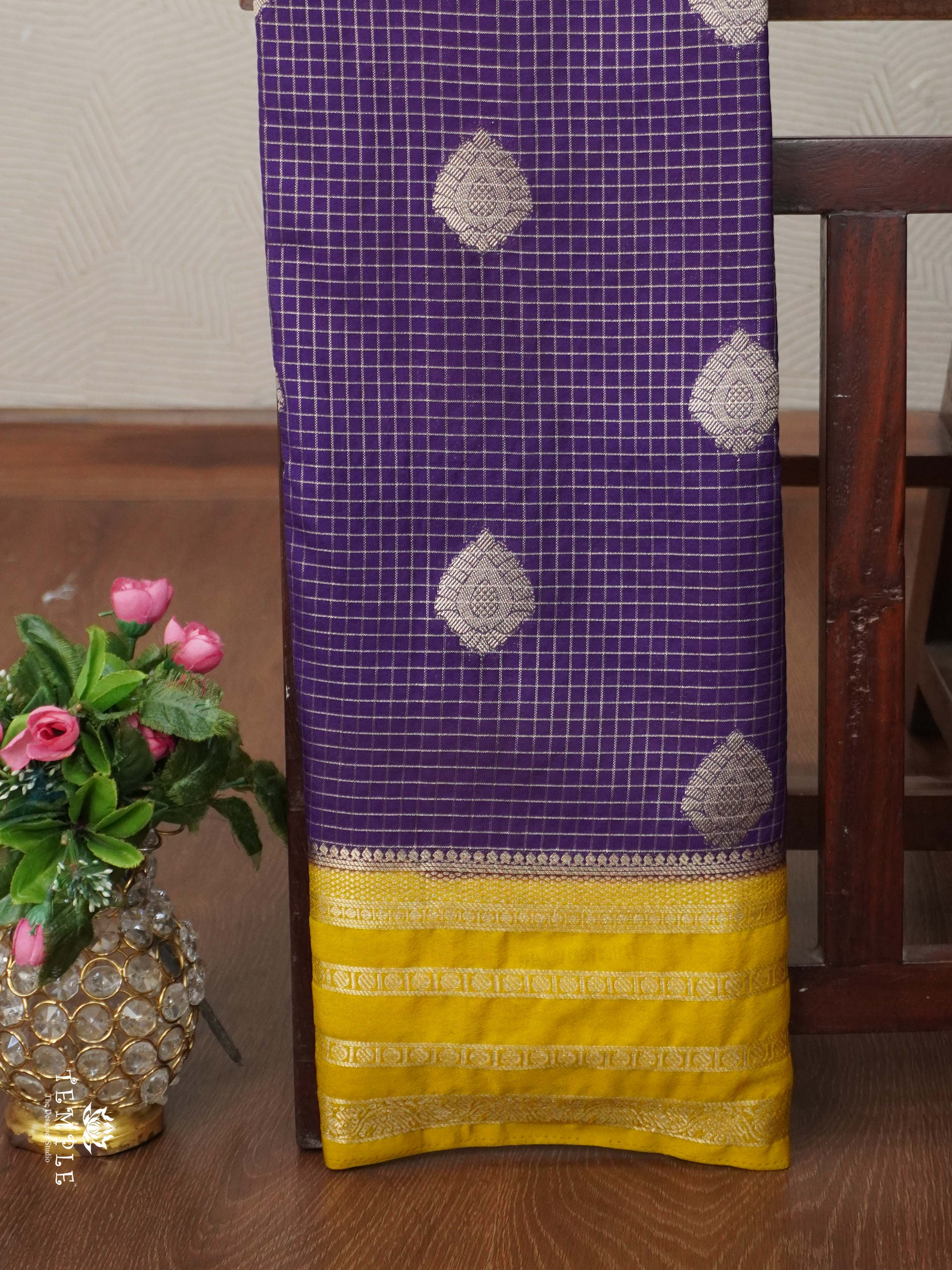 Semi Mysore Silk Saree | TTDS2676