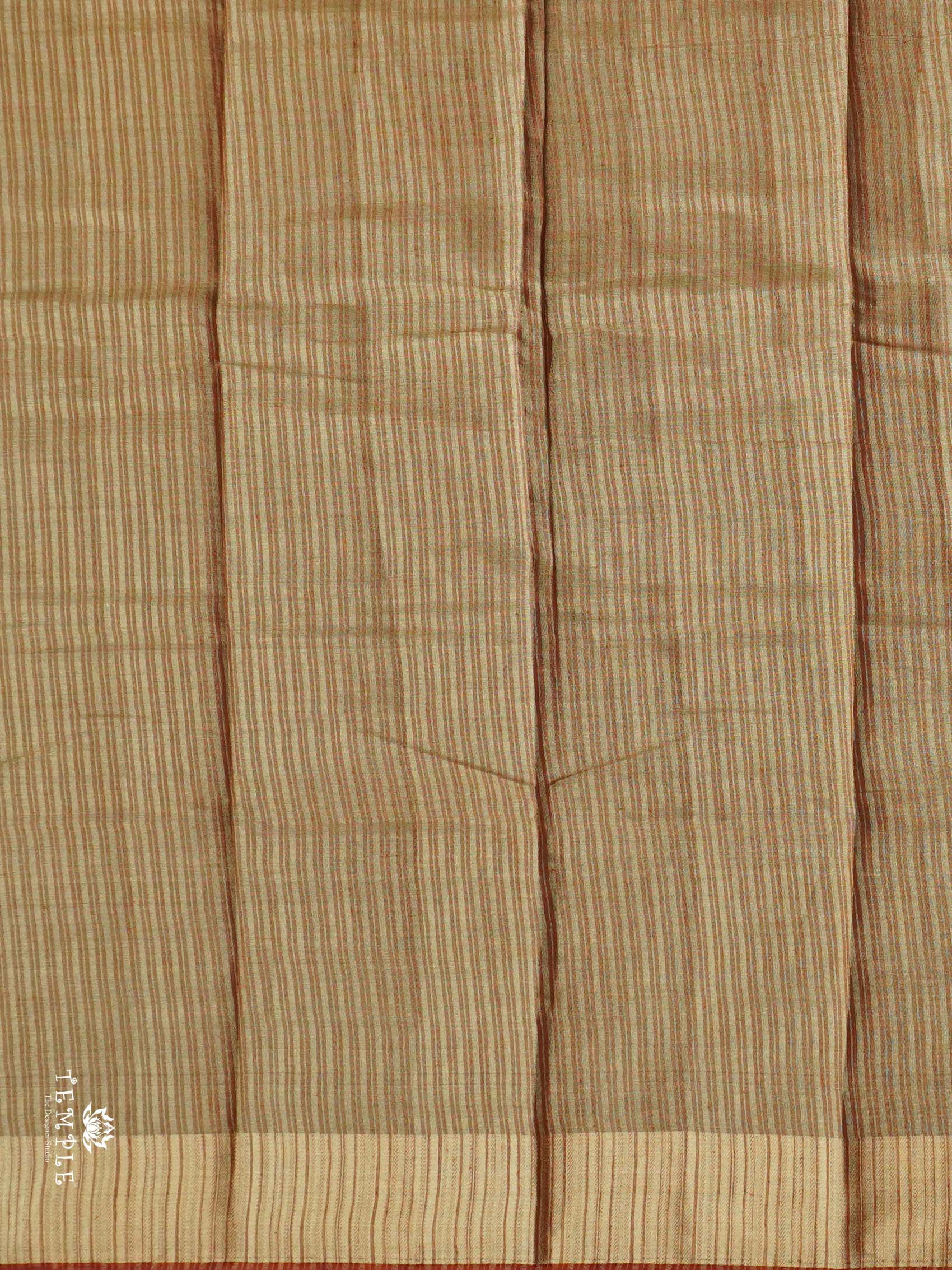 Warlin Printed Linen Tissue Saree | TTDS2176