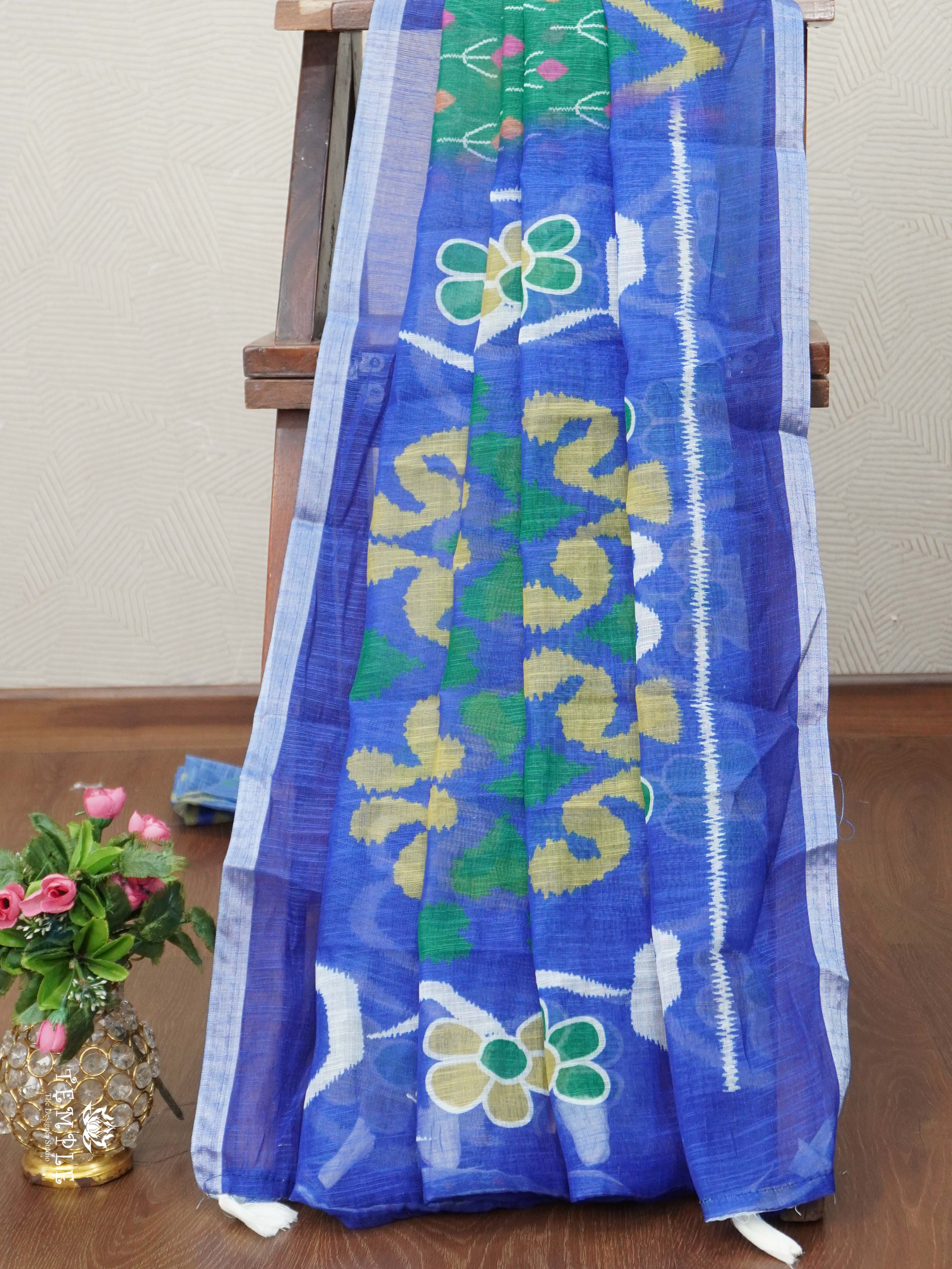 Linen Cotton Saree | TTDS2680