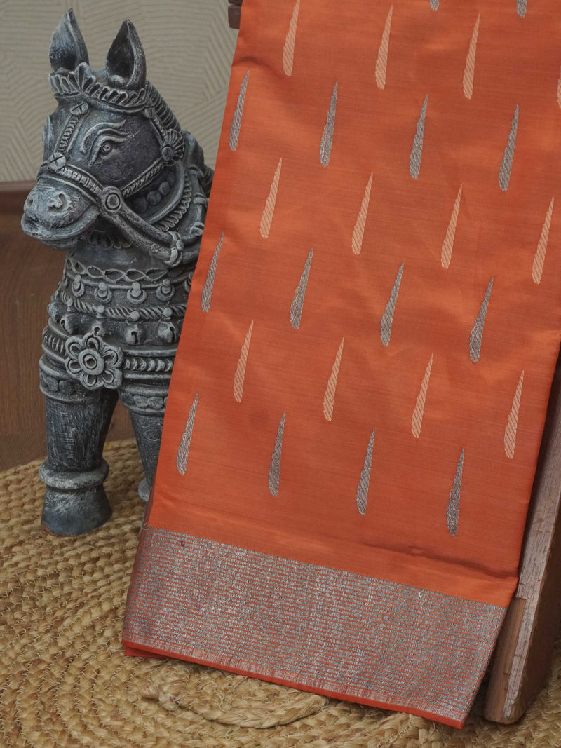 Semi Tussar Silk Saree | TTDS3183