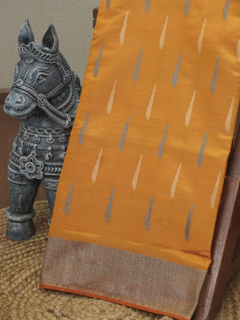 Semi Tussar Silk Saree | TTDS3183