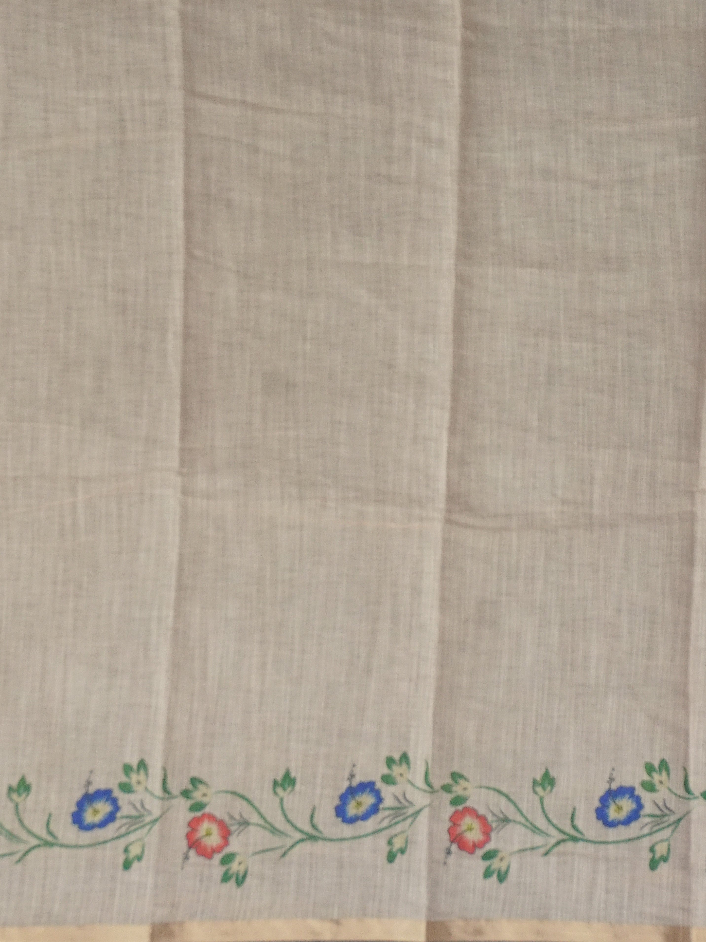 Linen Cotton Saree | TTDS3120