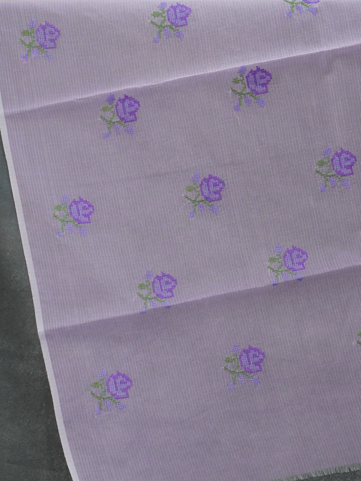 Kota Cotton Saree With Embroidery Work | TTDS3600