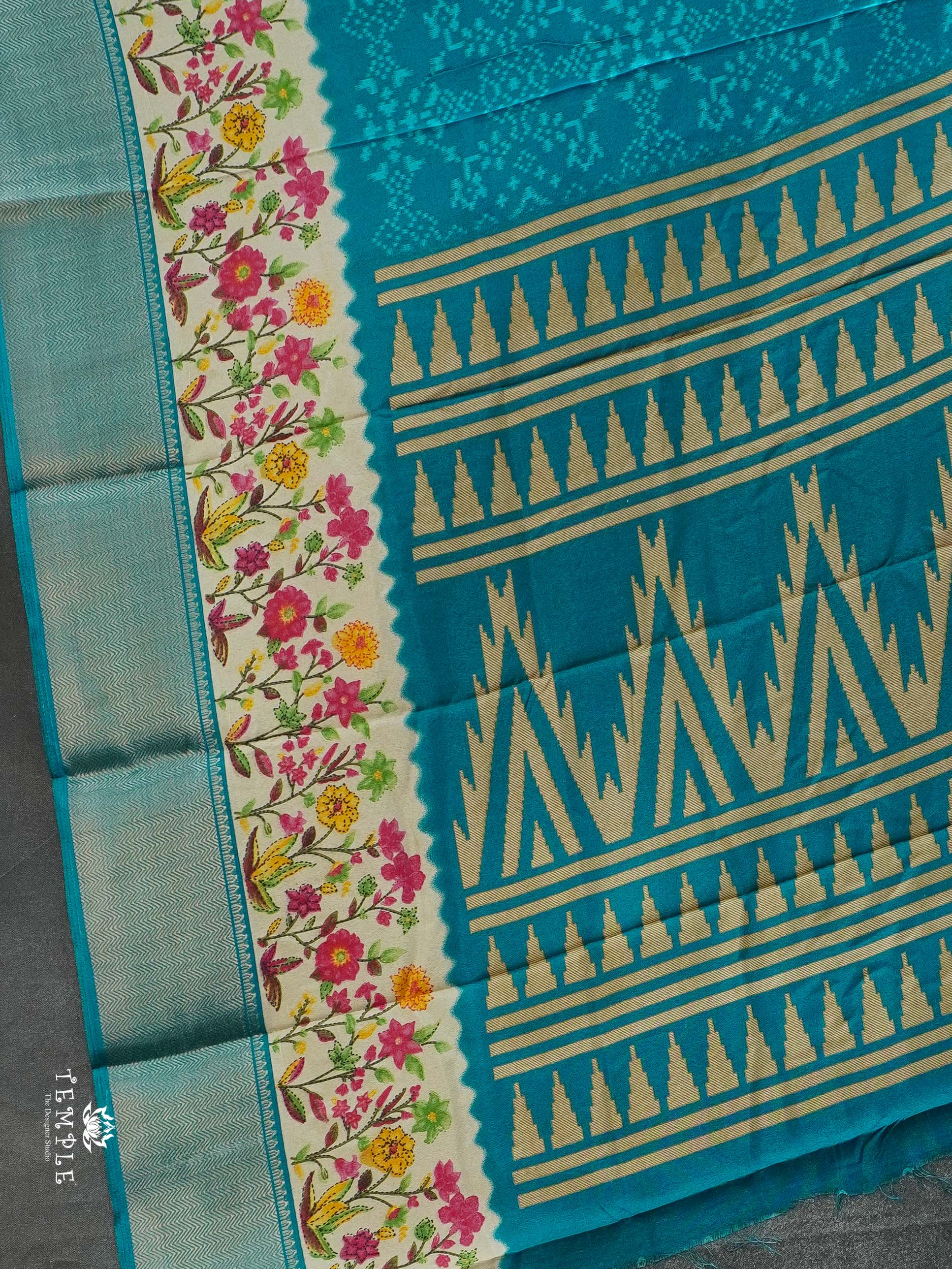Crepe Silk Saree | TTDS2248