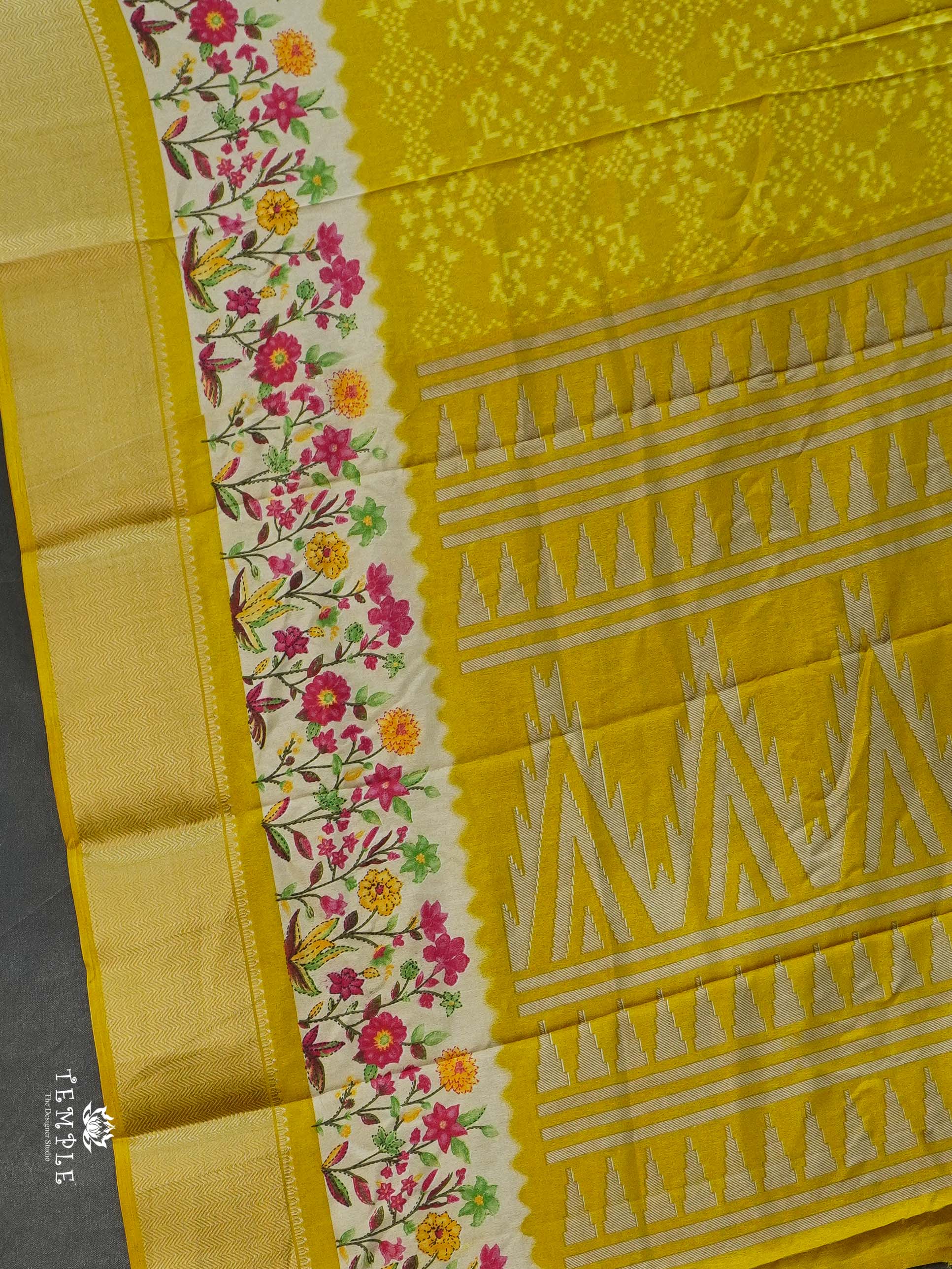 Crepe Silk Saree | TTDS2248