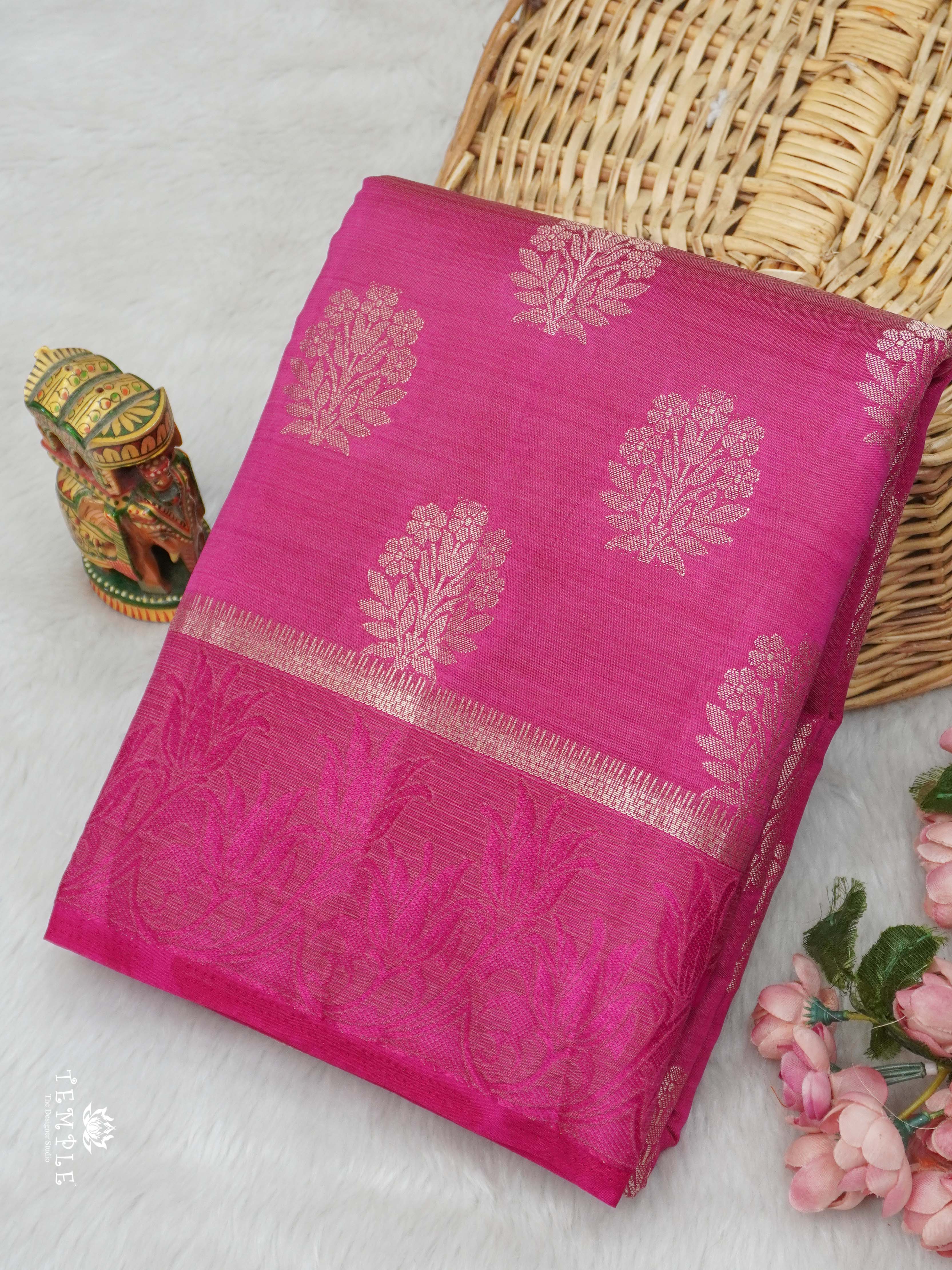 Semi Tussar Silk Saree  | TTDS2686