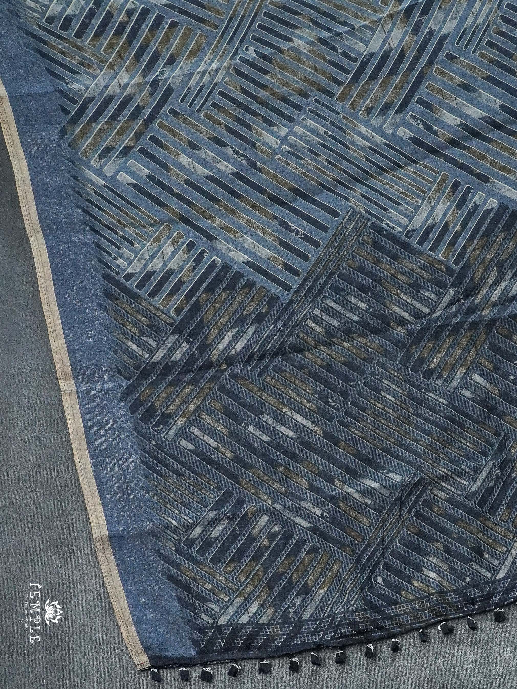 Linen Cotton Saree | TTDS2762