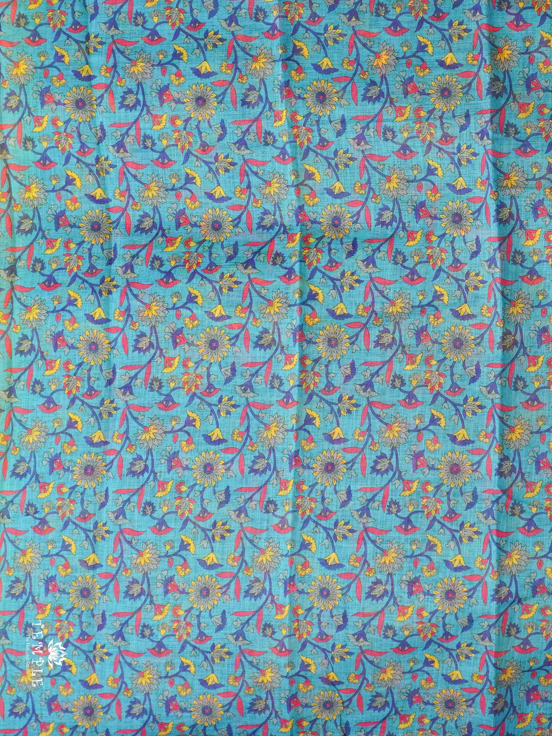 Printed Chanderi Cotton Saree | TTDS2169