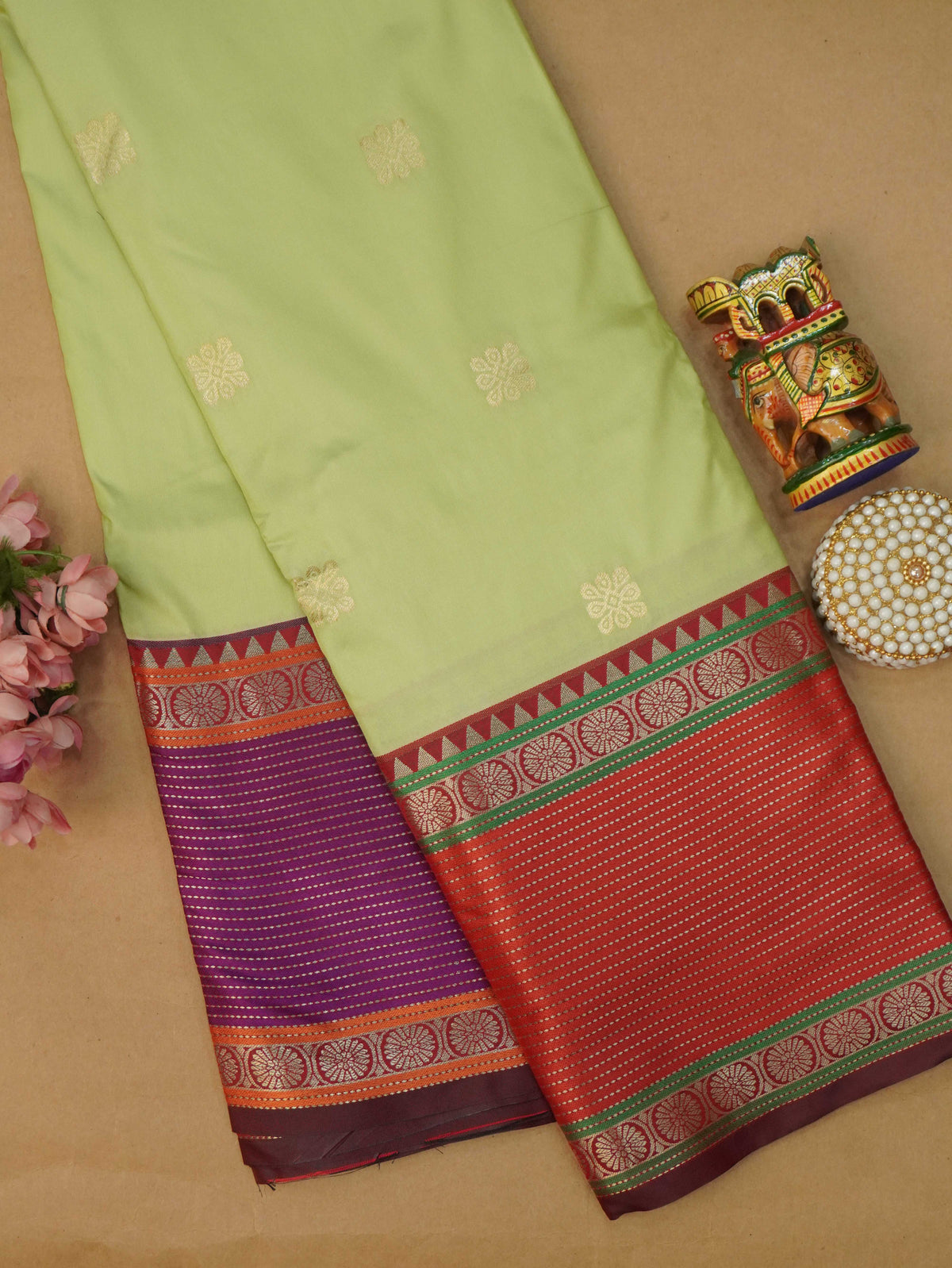 Semi Silk Saree | TTDS3615