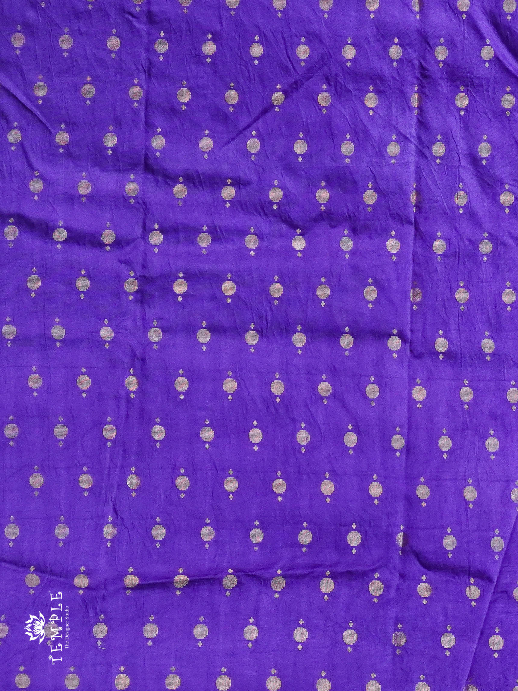 Italian Crepe Silk Saree With Victorian Style Prints | TTDS1304