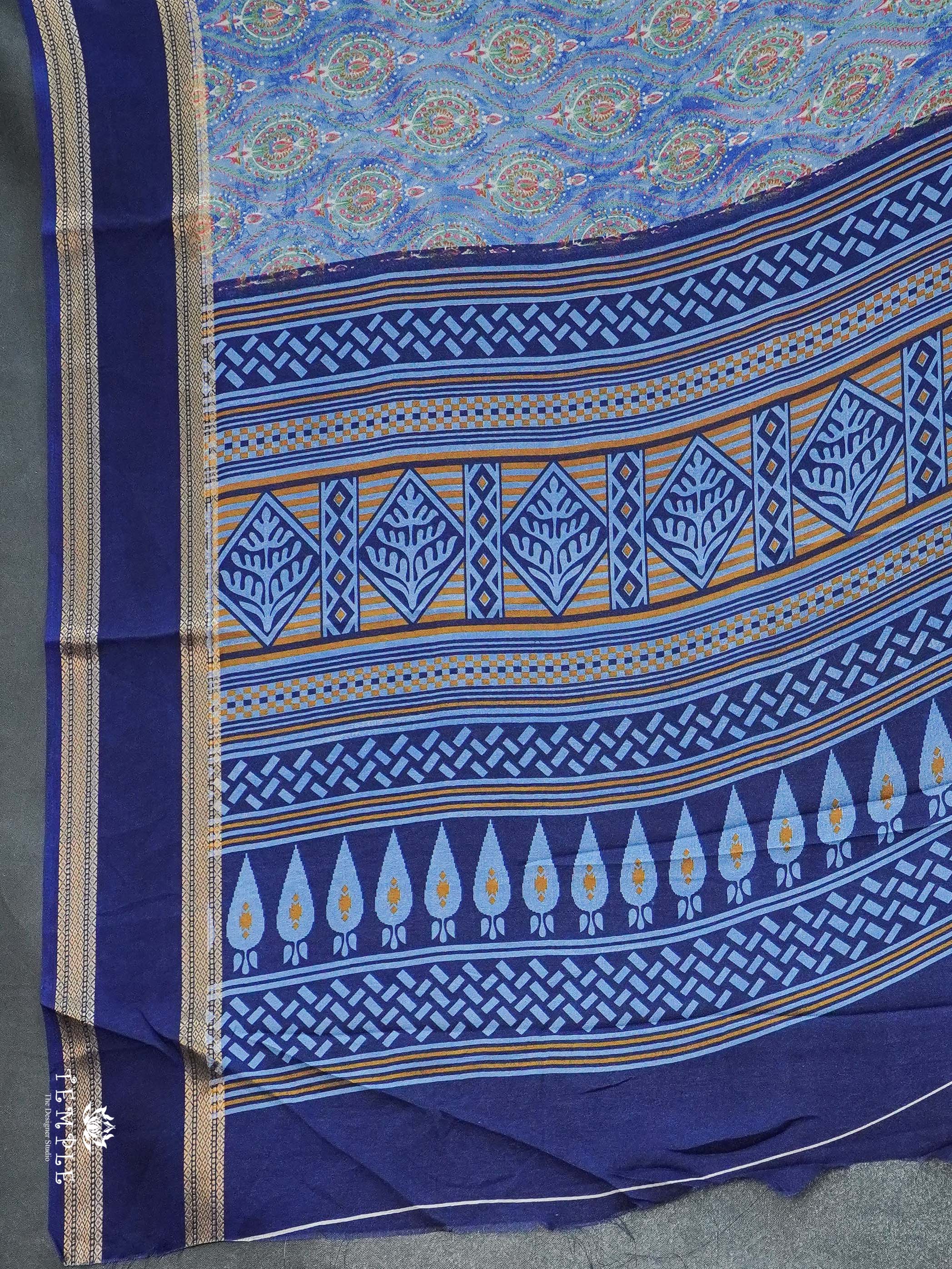 Printed Georgette Saree | TTDS2764