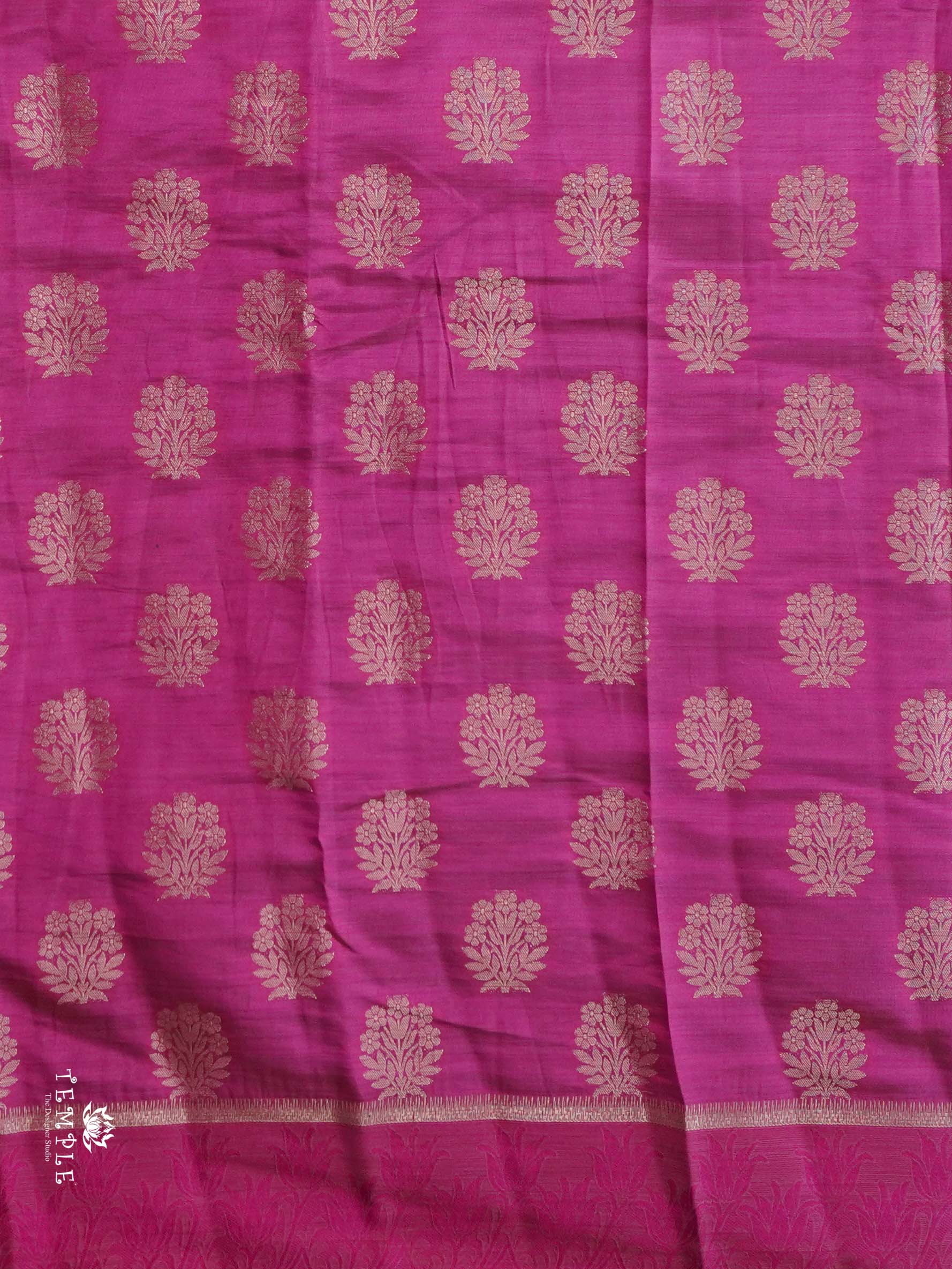 Semi Tussar Silk Saree  | TTDS2686