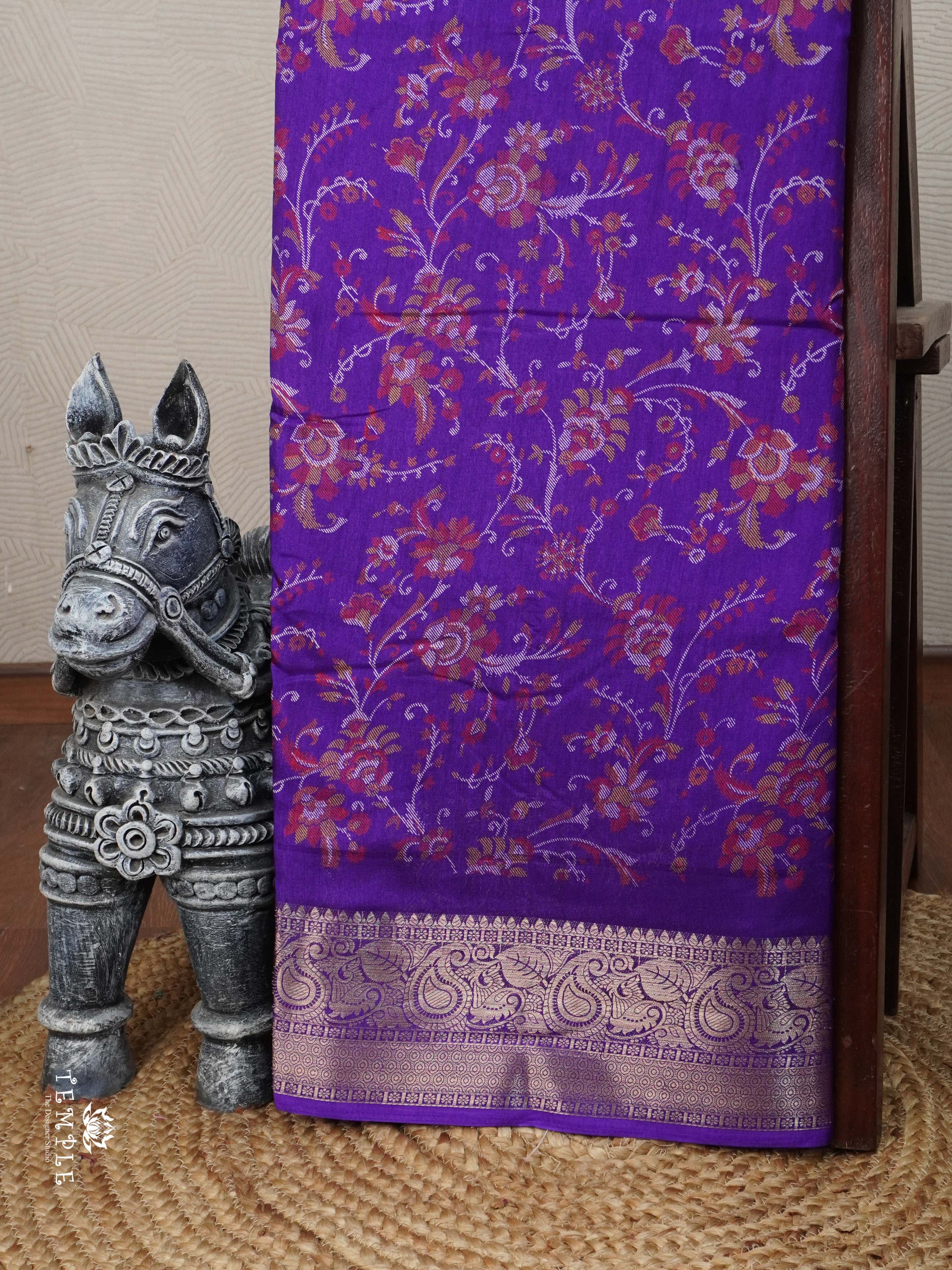 Fancy Cotton Saree | TTDS2765