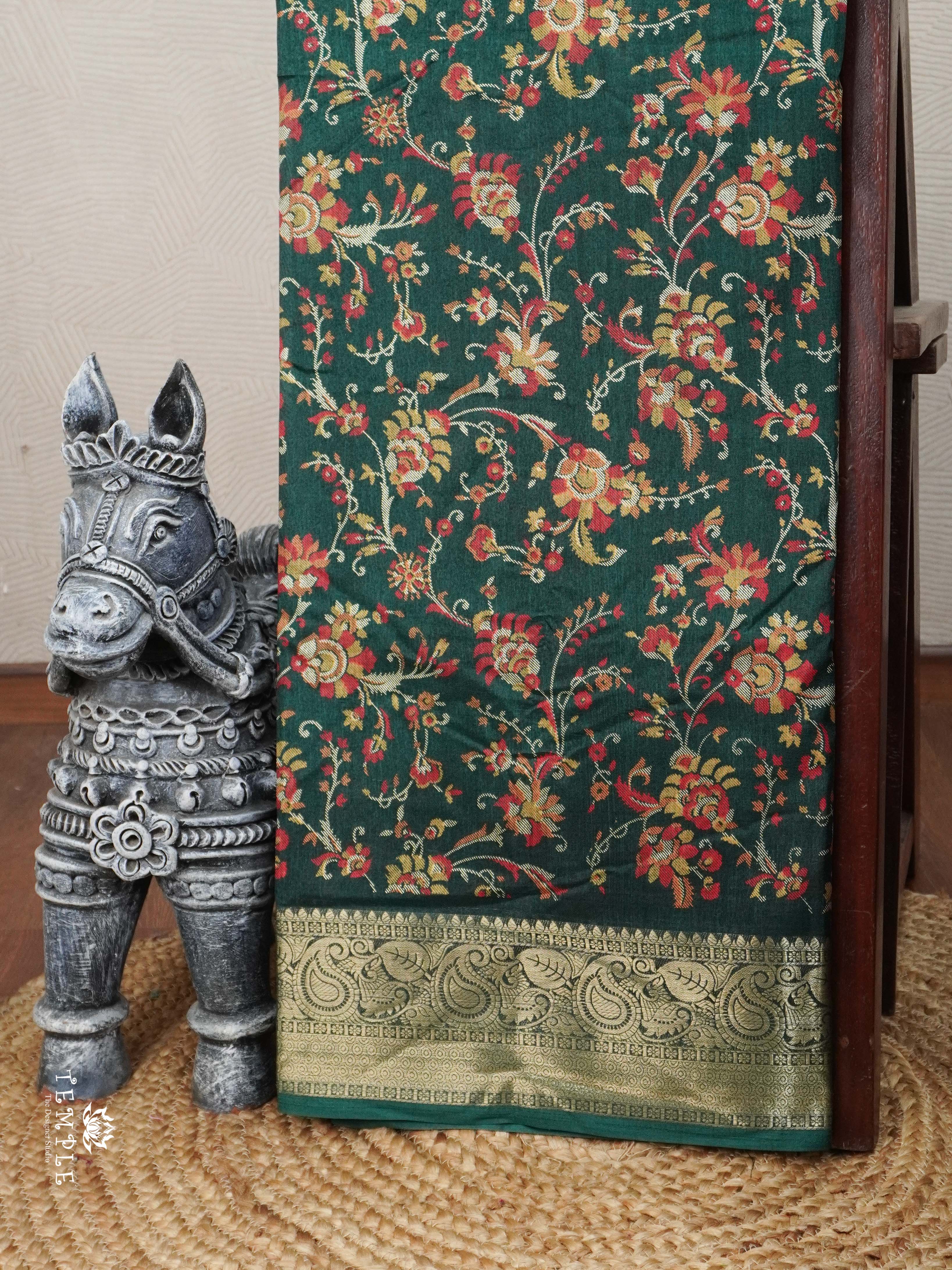 Fancy Cotton Saree | TTDS2765