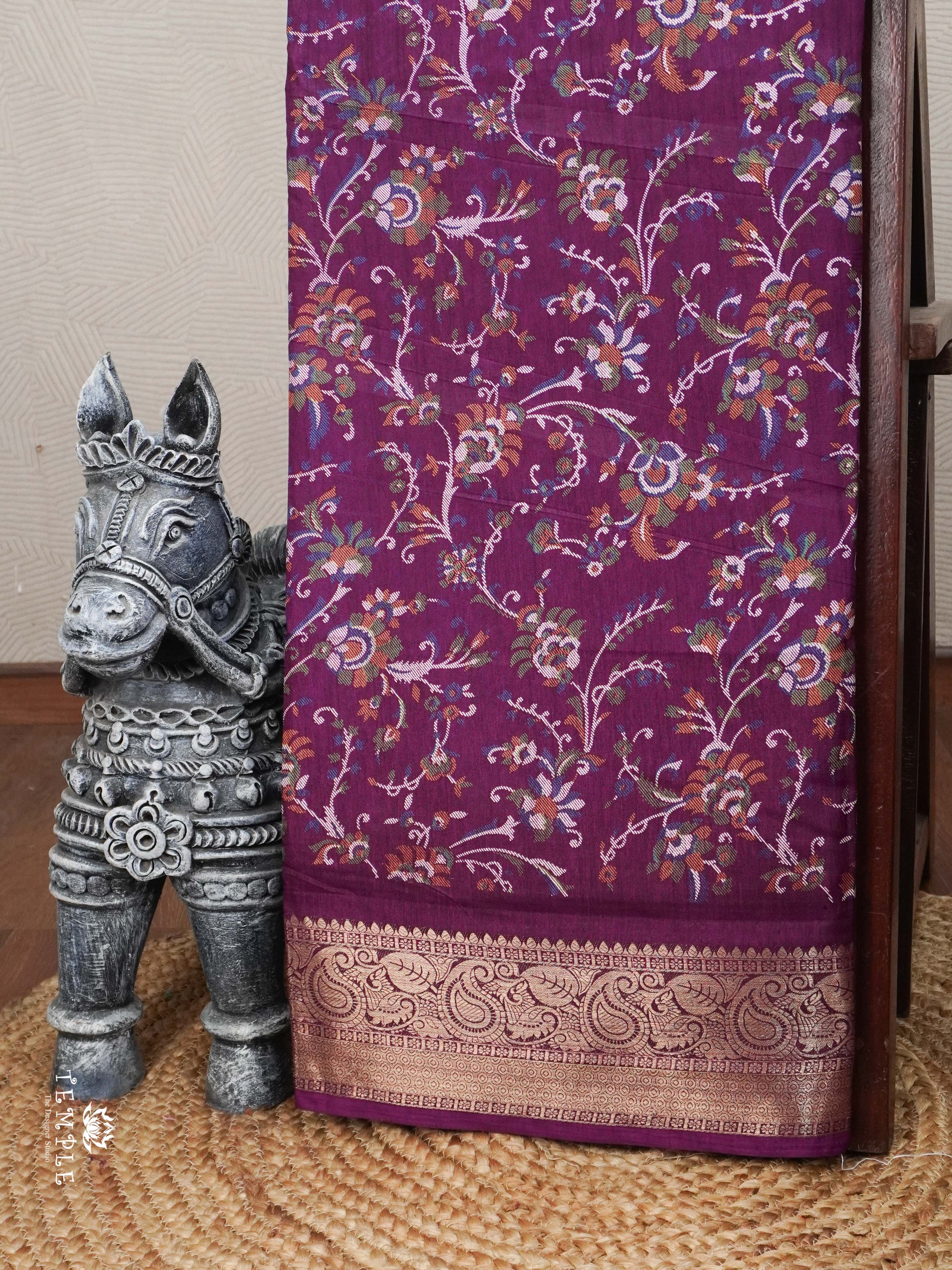 Fancy Cotton Saree | TTDS2765