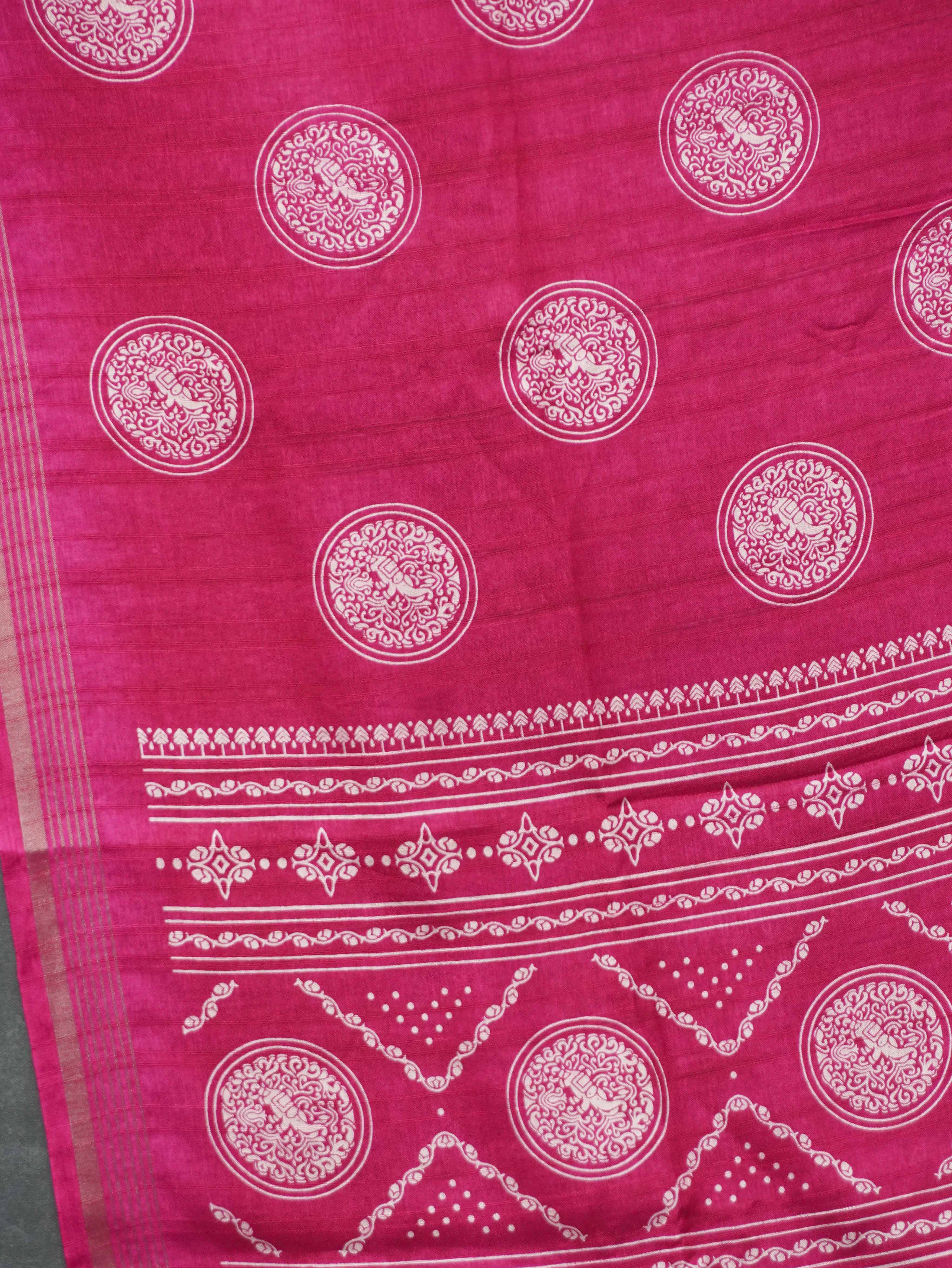 Fancy Printed Saree | TTDS3187